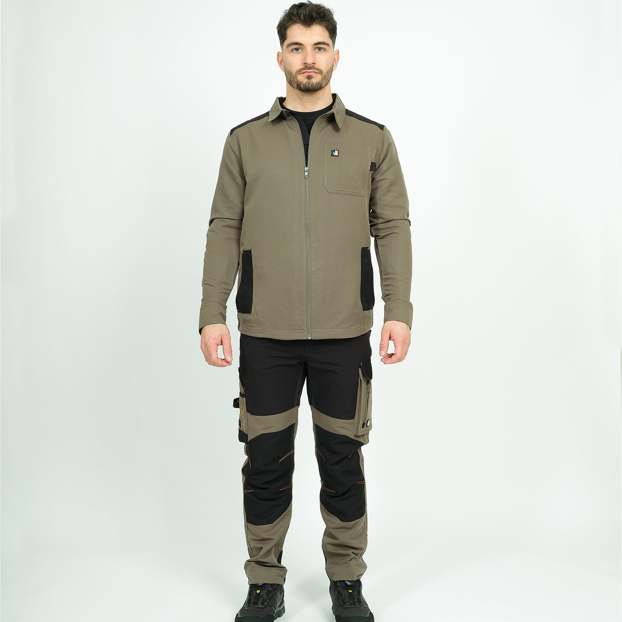 VERY - WORK OVERSHIRT - 1056 | Khaki