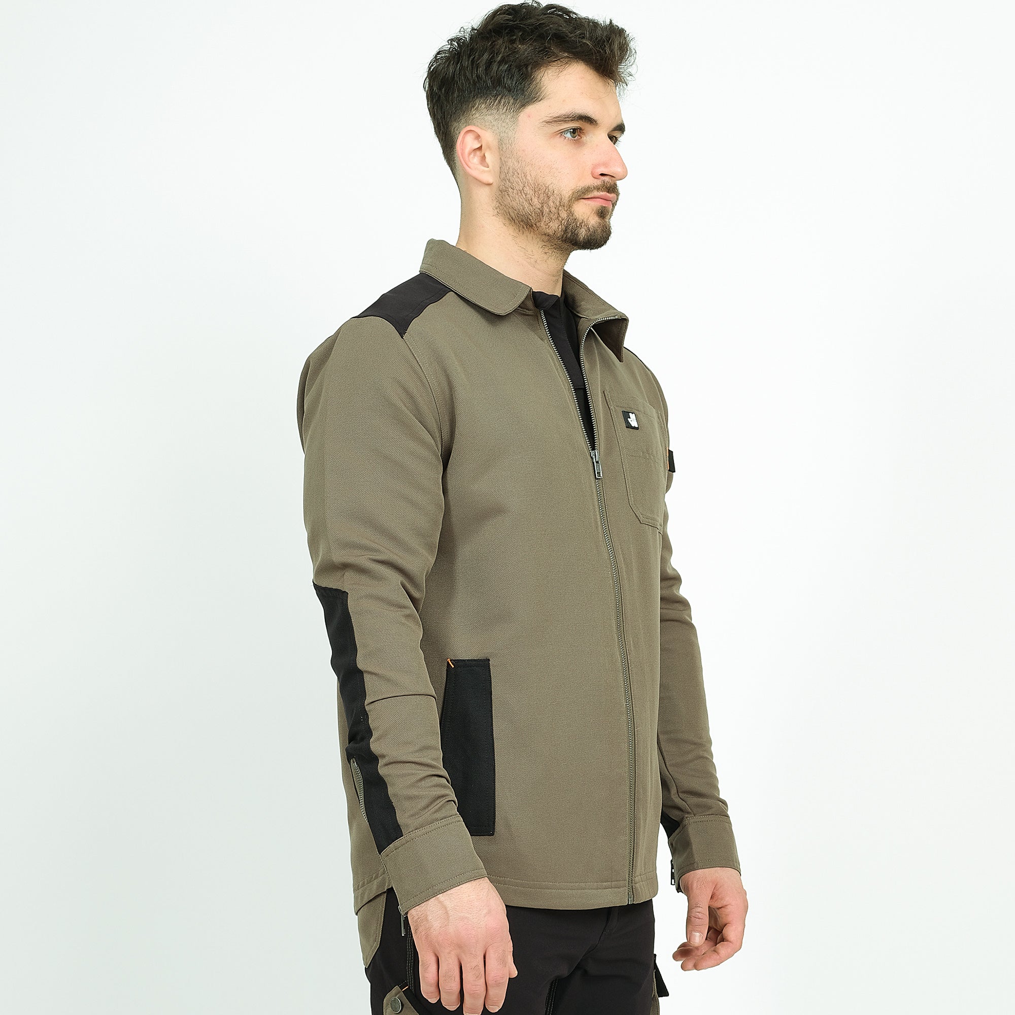VERY - WORK OVERSHIRT - 1056 | Khaki