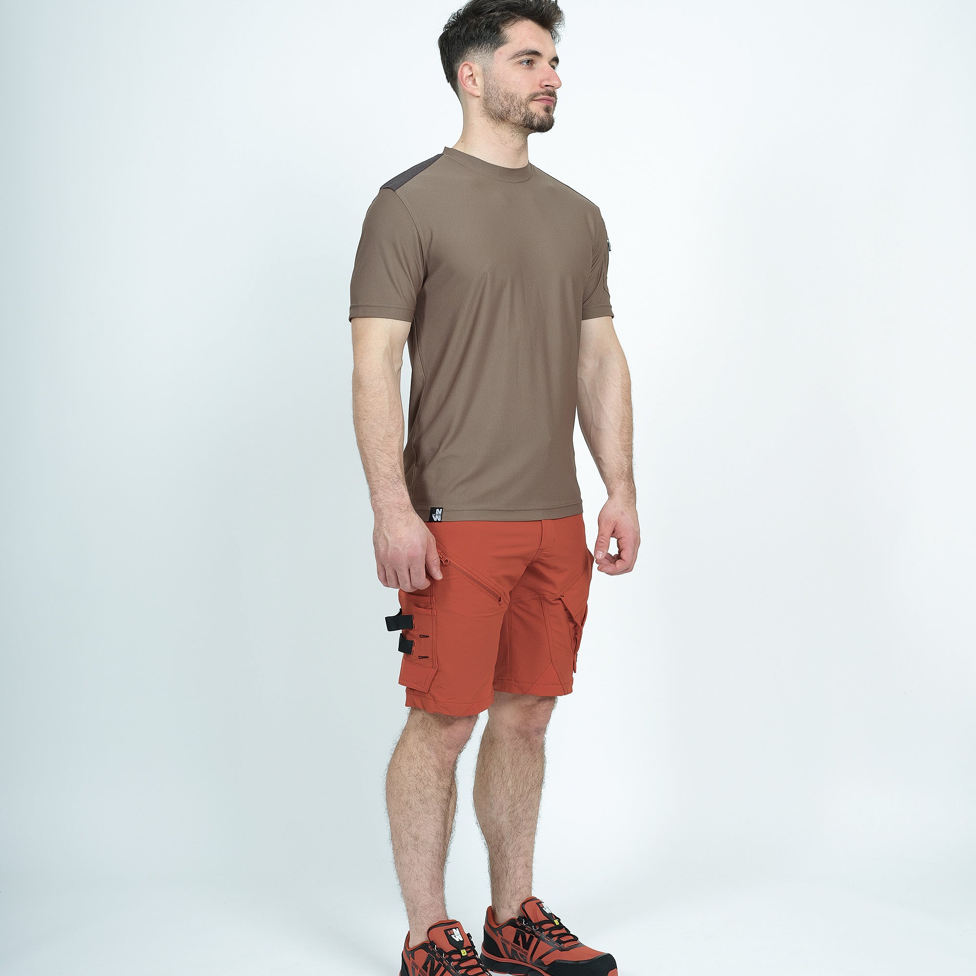 JIM - T-SHIRT MANCHES COURTES DE TRAVAIL - 1069 | Kaki