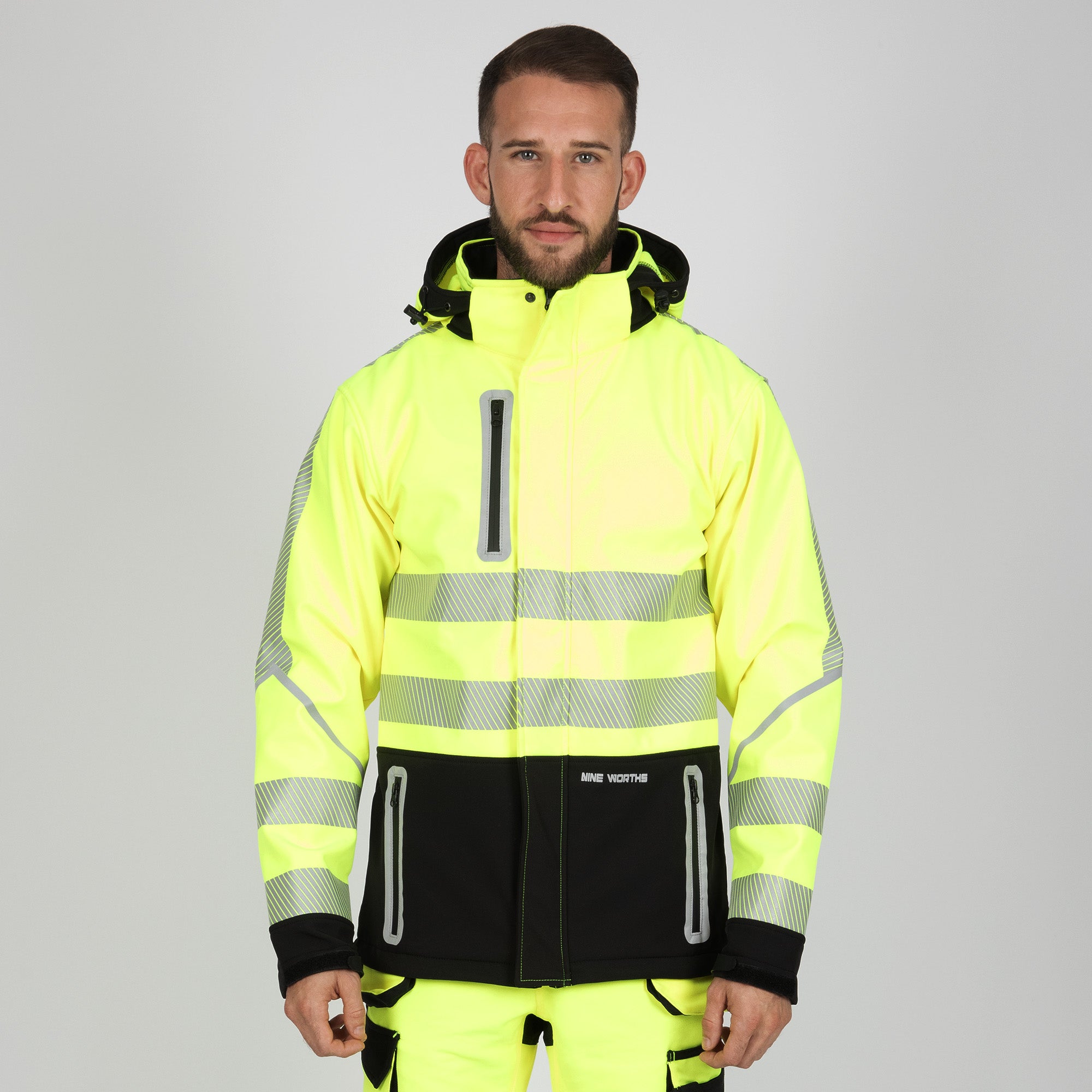 ASTRO - BLOUSON DE TRAVAIL HAUTE VISIBILITÉ - 1071 | Jaune fluo