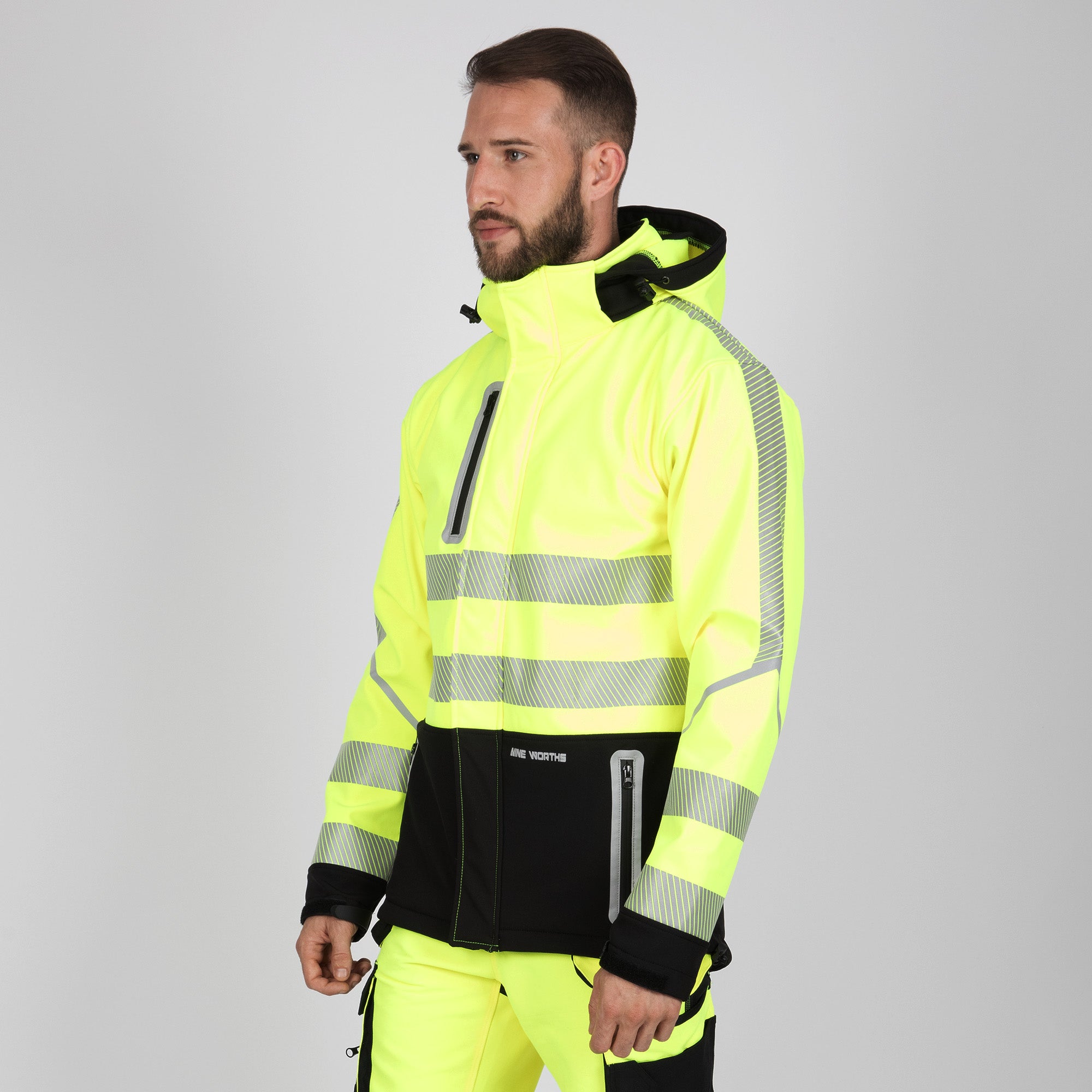 ASTRO - BLOUSON DE TRAVAIL HAUTE VISIBILITÉ - 1071 | Jaune fluo