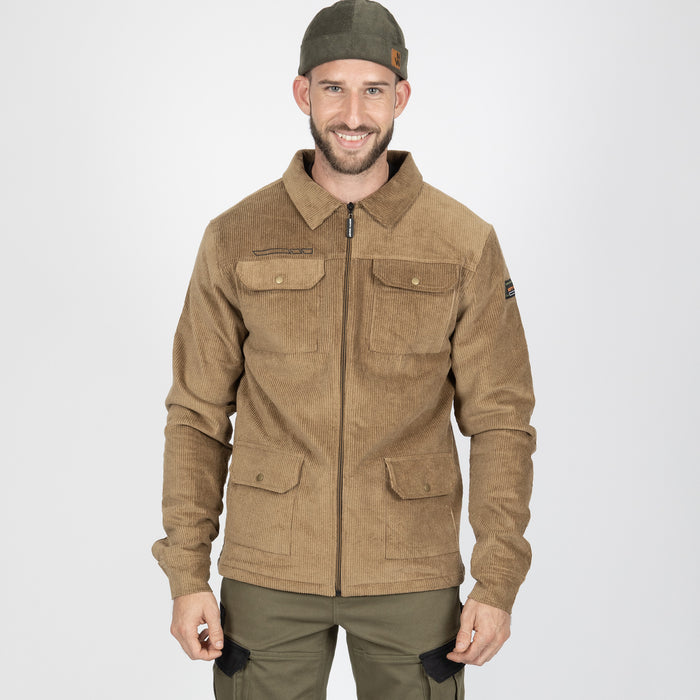 YOAN - WORK OVERSHIRT - 1091 | camel