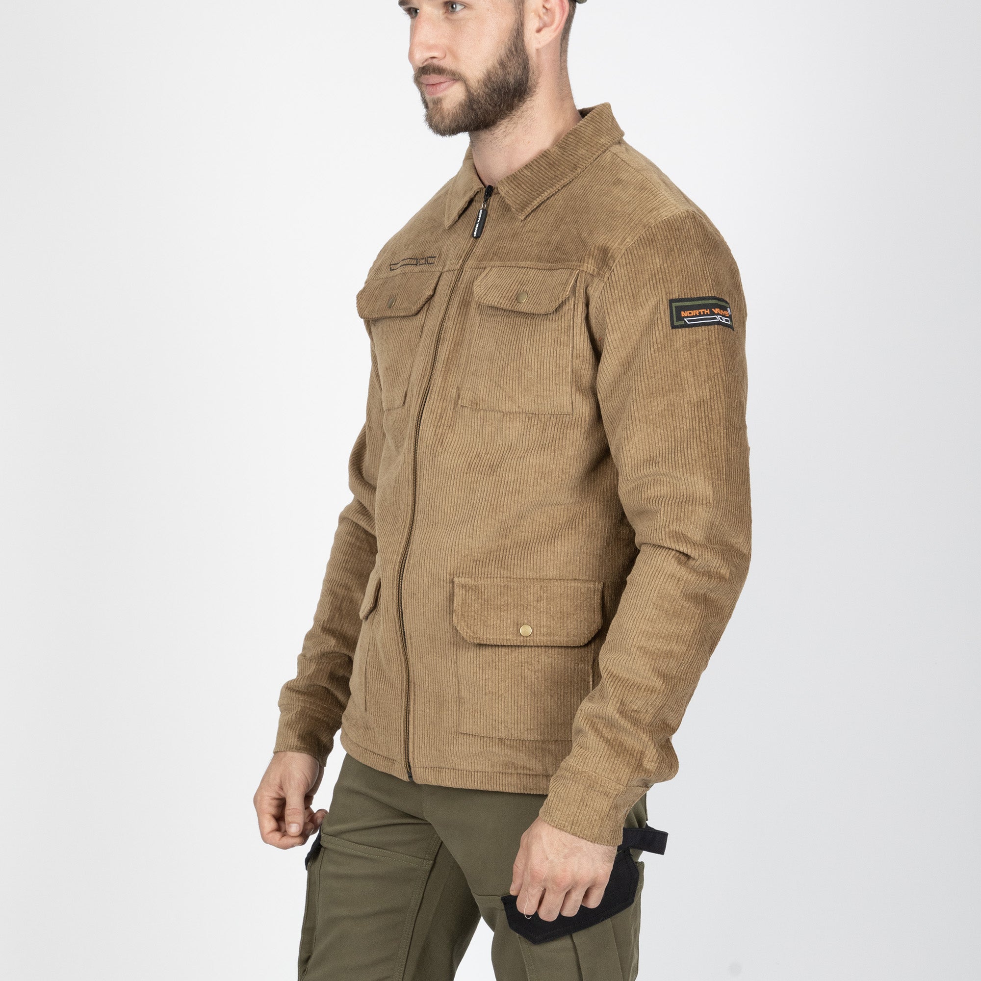 YOAN - SUR-CHEMISE DE TRAVAIL - 1091 | Camel