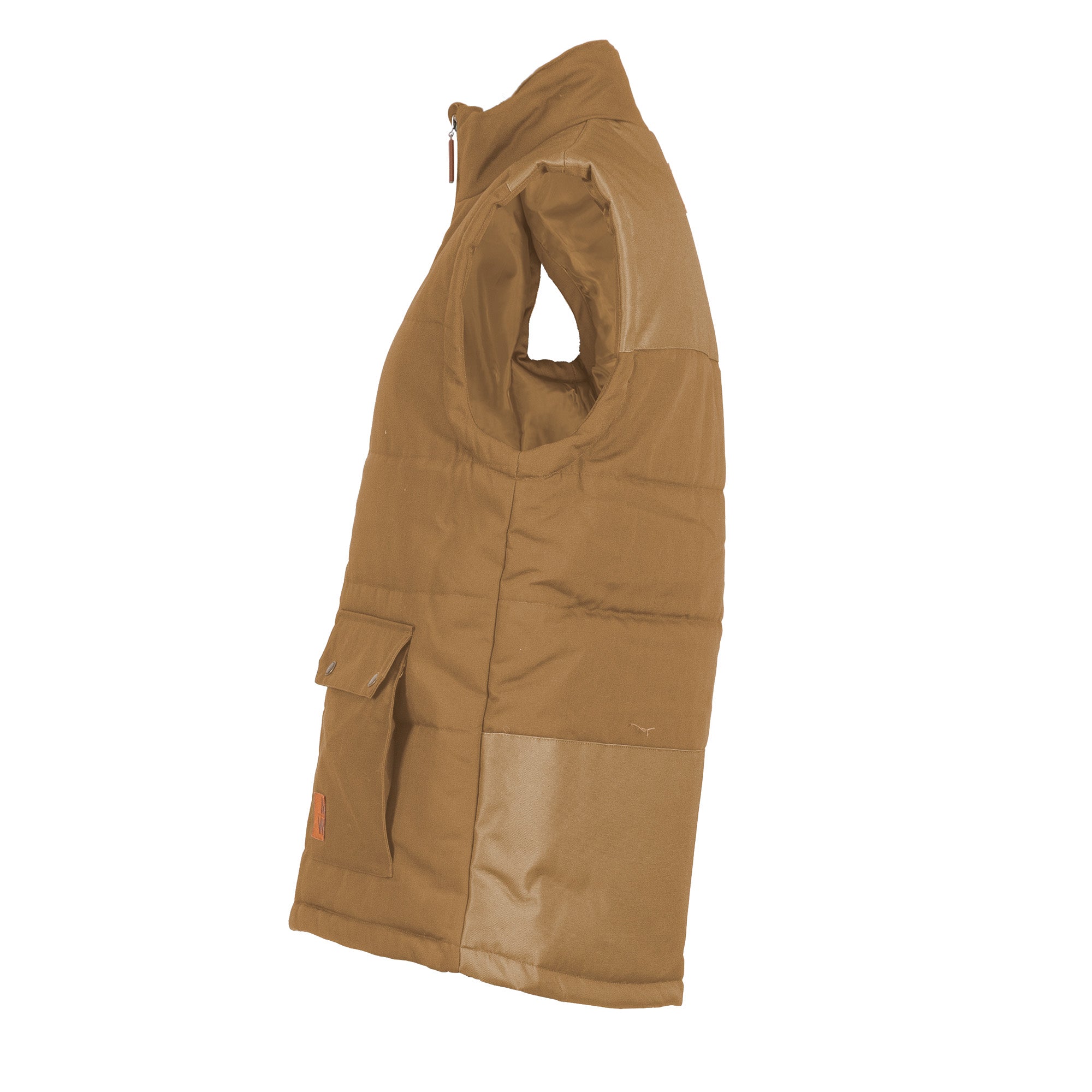 NOAH - SLEEVELESS WORK DOWN JACKET - 1097 | camel