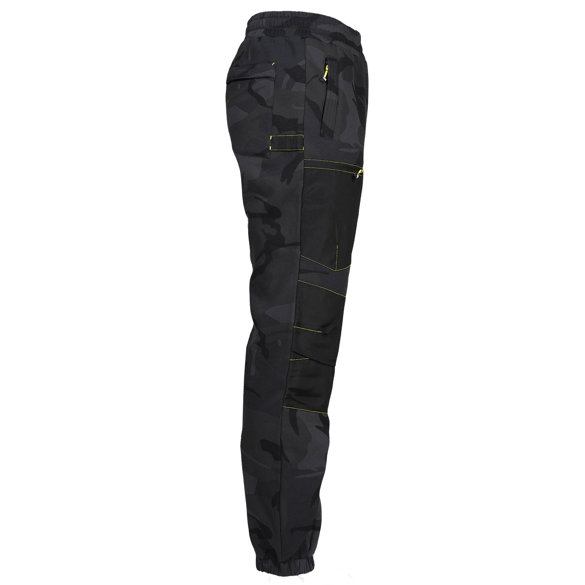 AMY - WORK PANTS - 1107 | Camo Gray