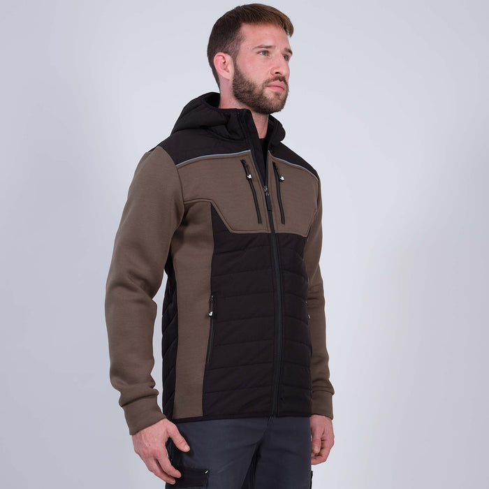 HIRO - ARBEITSJACKE - 1134 | Khaki / Schwarz