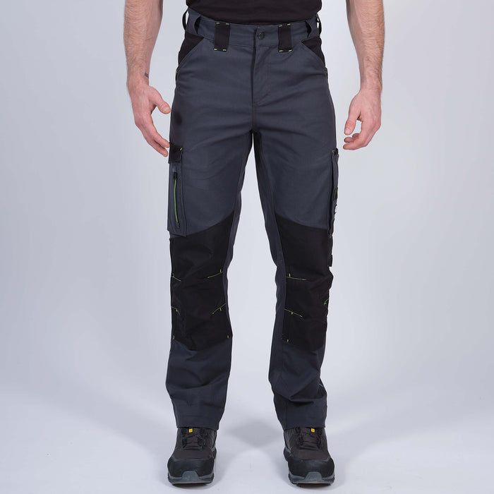 LIMEE - PANTALON DE TRAVAIL - 1138 | Gris / Noir