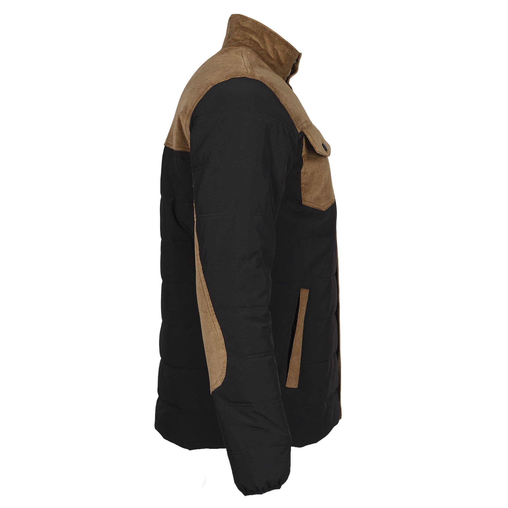 NICK - WORK DOWN JACKET - 1146 | Black / Camel