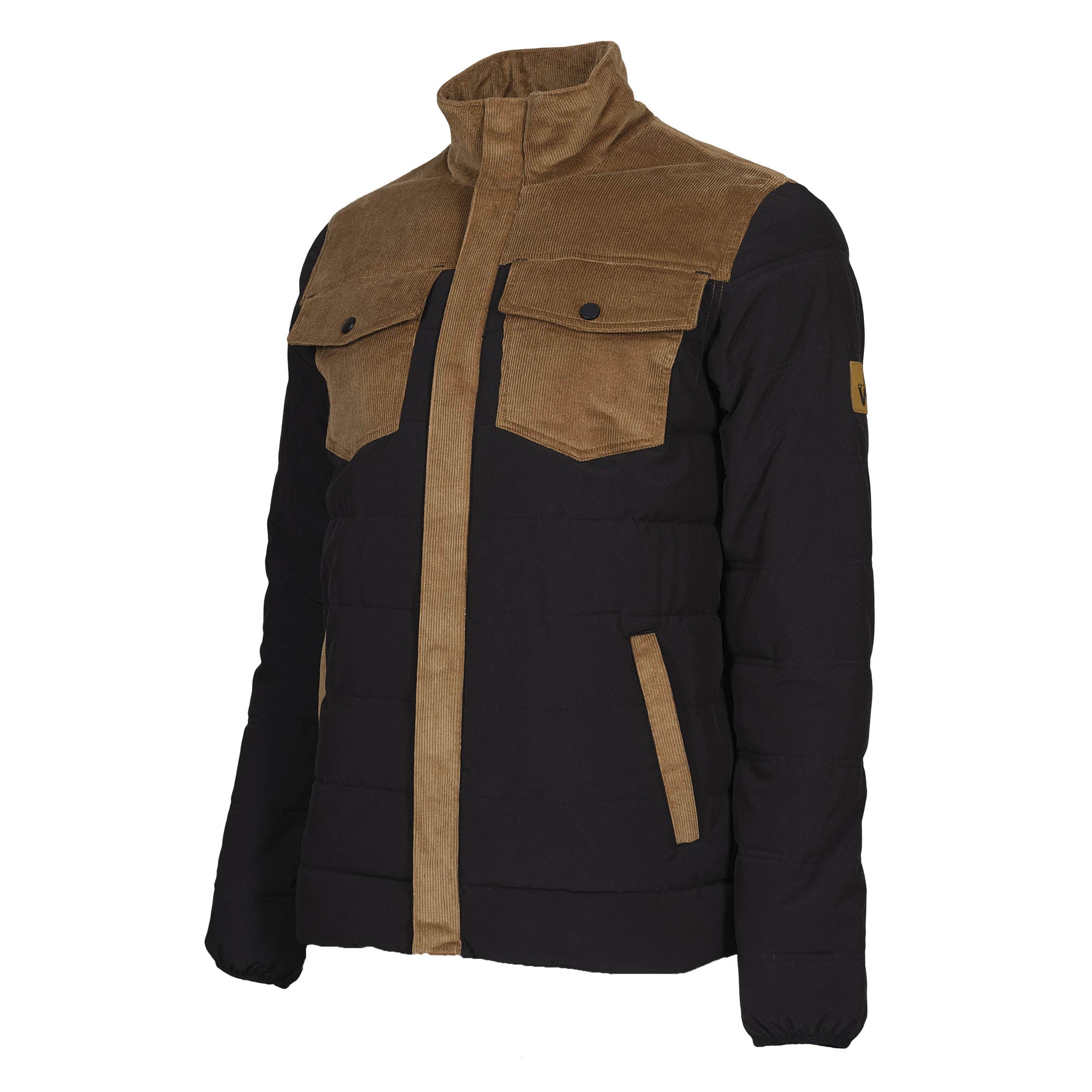 NICK - WORK DOWN JACKET - 1146 | Black / Camel