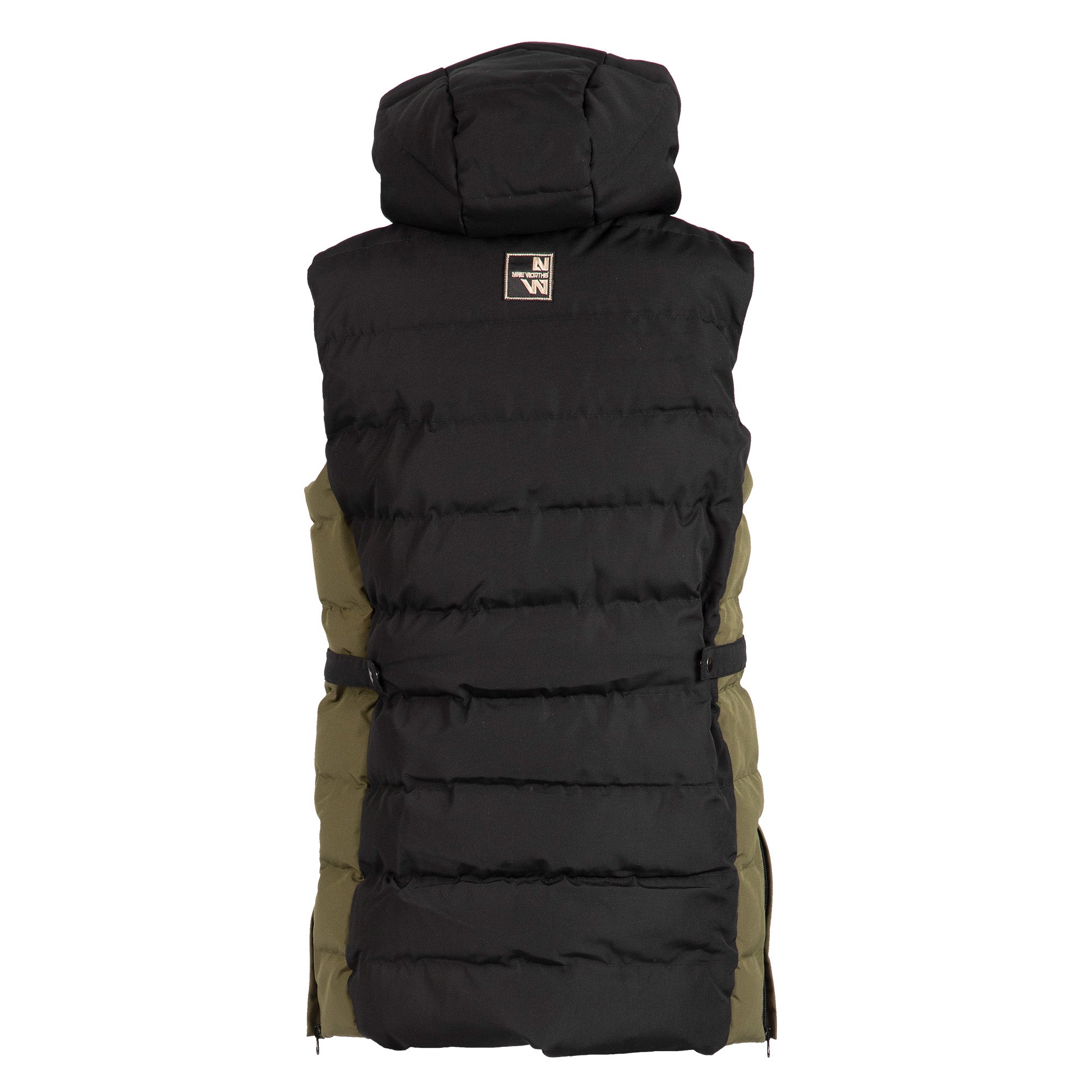 AURE - SLEEVELESS WORK DOWN JACKET - 1163 | Black