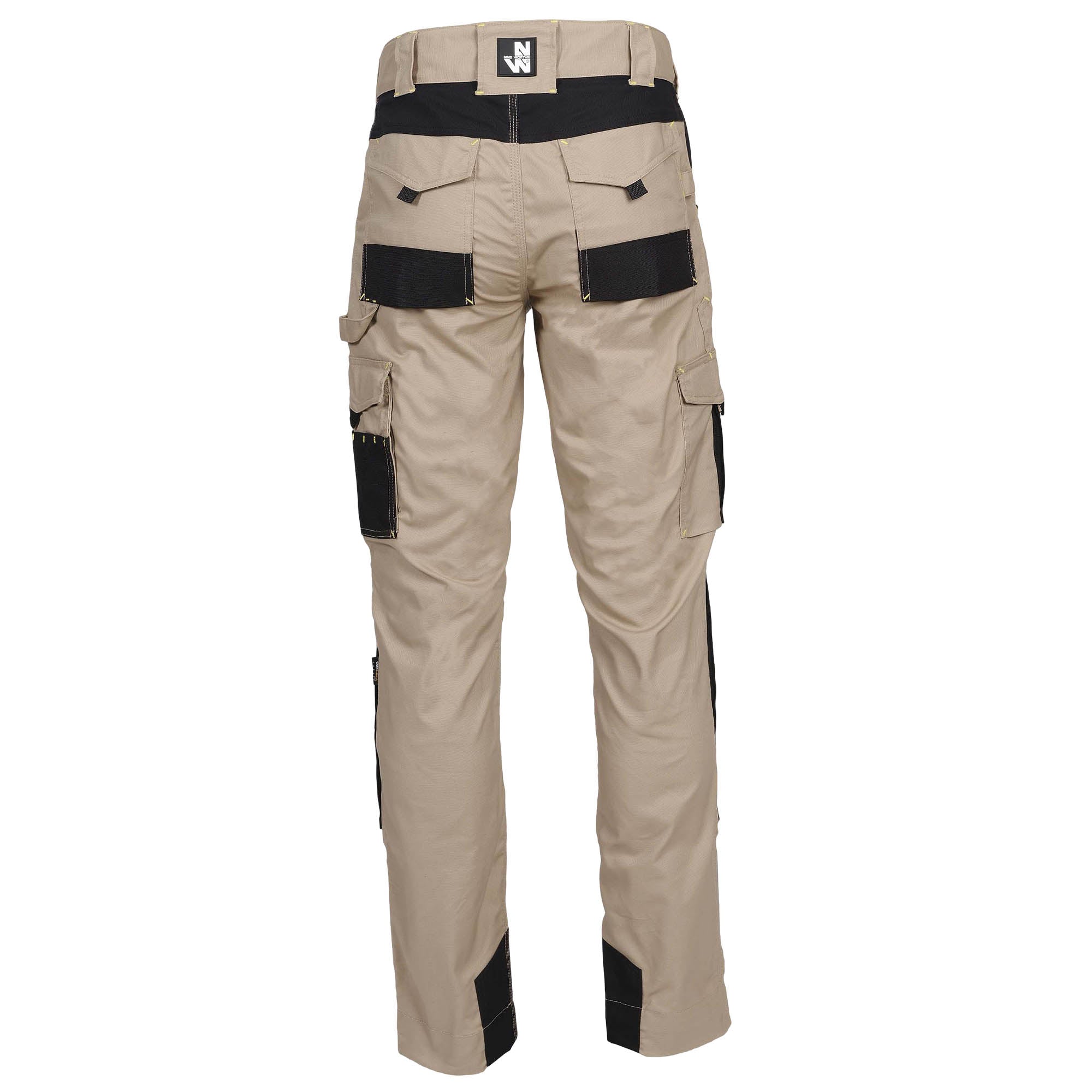 ADAM WORK PANTS 1204 Beige Black