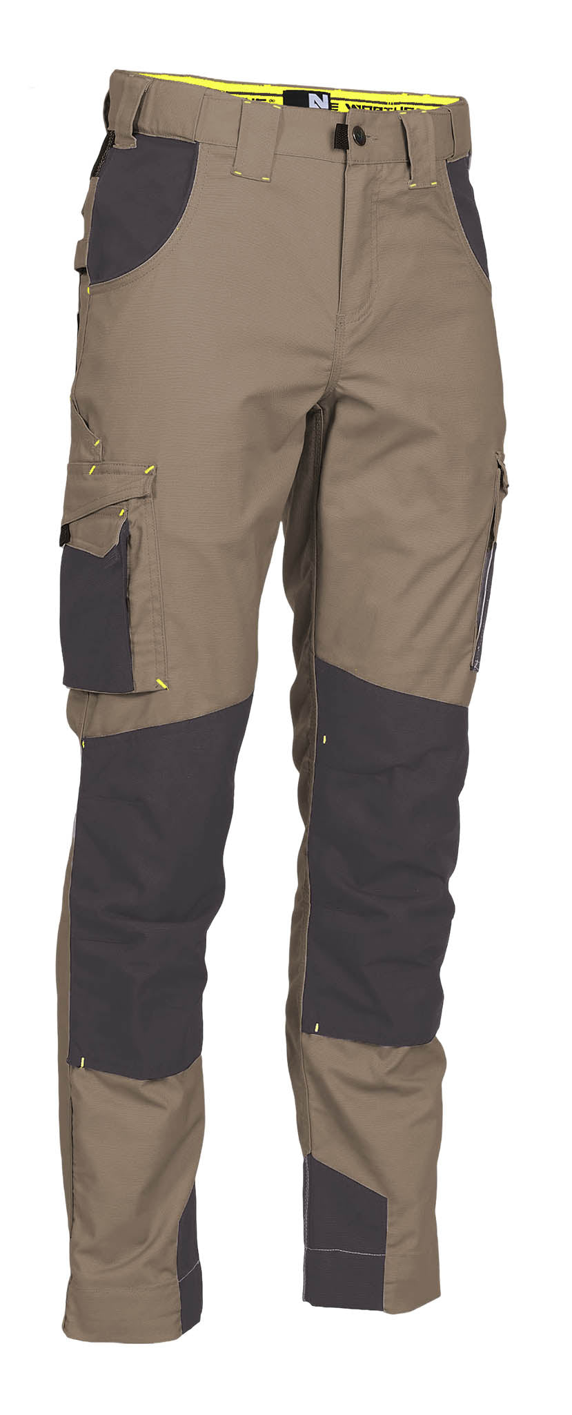 ADAM - WORK PANTS - 1204 | Brown / Anthracite