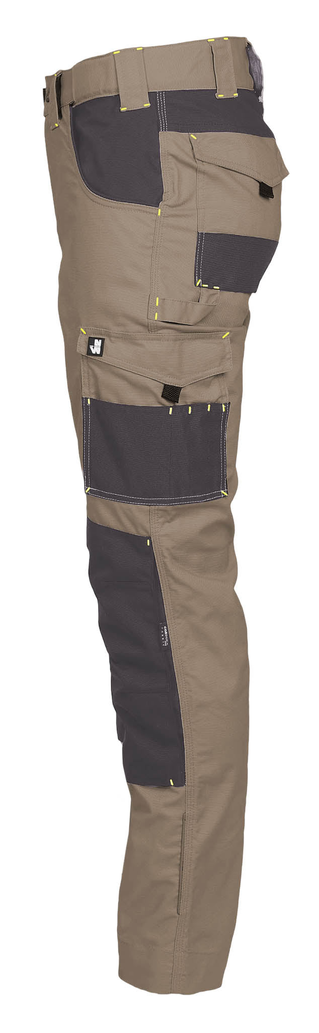 ADAM - WORK PANTS - 1204 | Brown / Anthracite