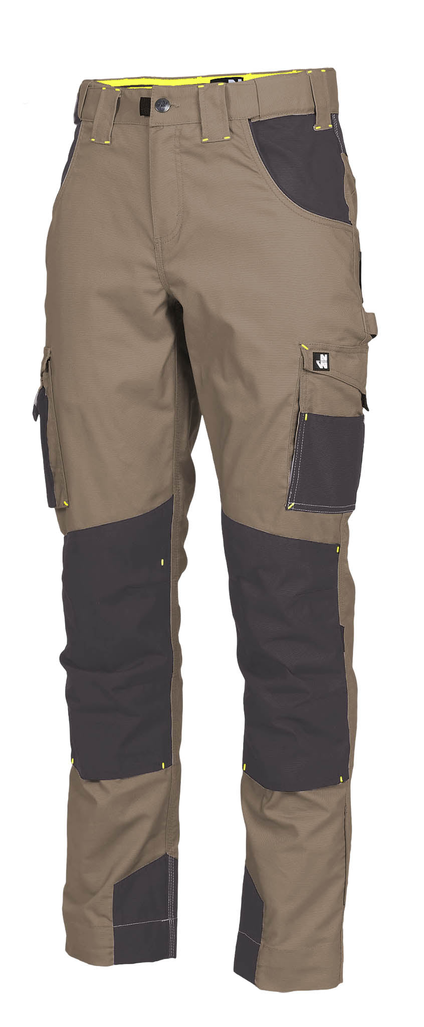 ADAM - WORK PANTS - 1204 | Brown / Anthracite