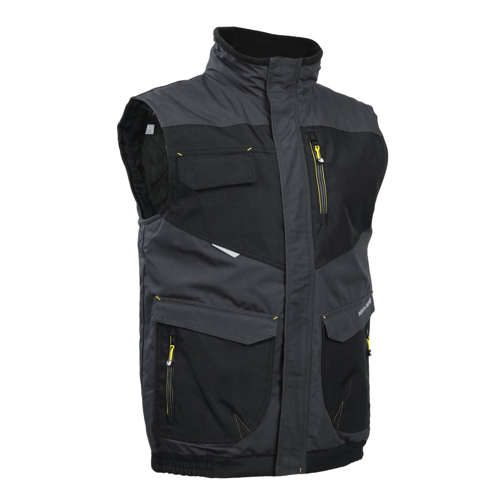 ALI - GILET DE TRAVAIL - 1206 | Gris / Noir