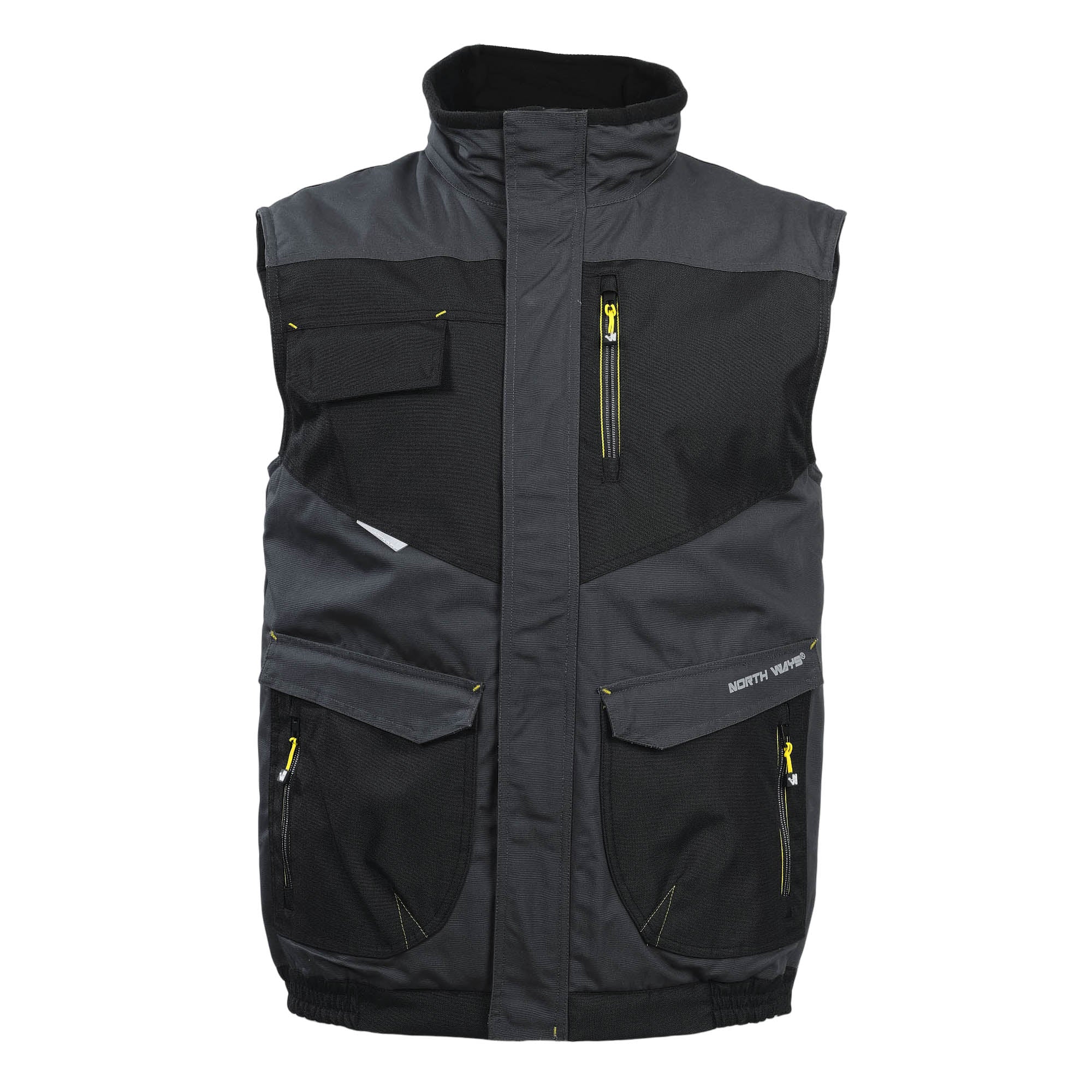 ALI - GILET DE TRAVAIL - 1206 | Gris / Noir