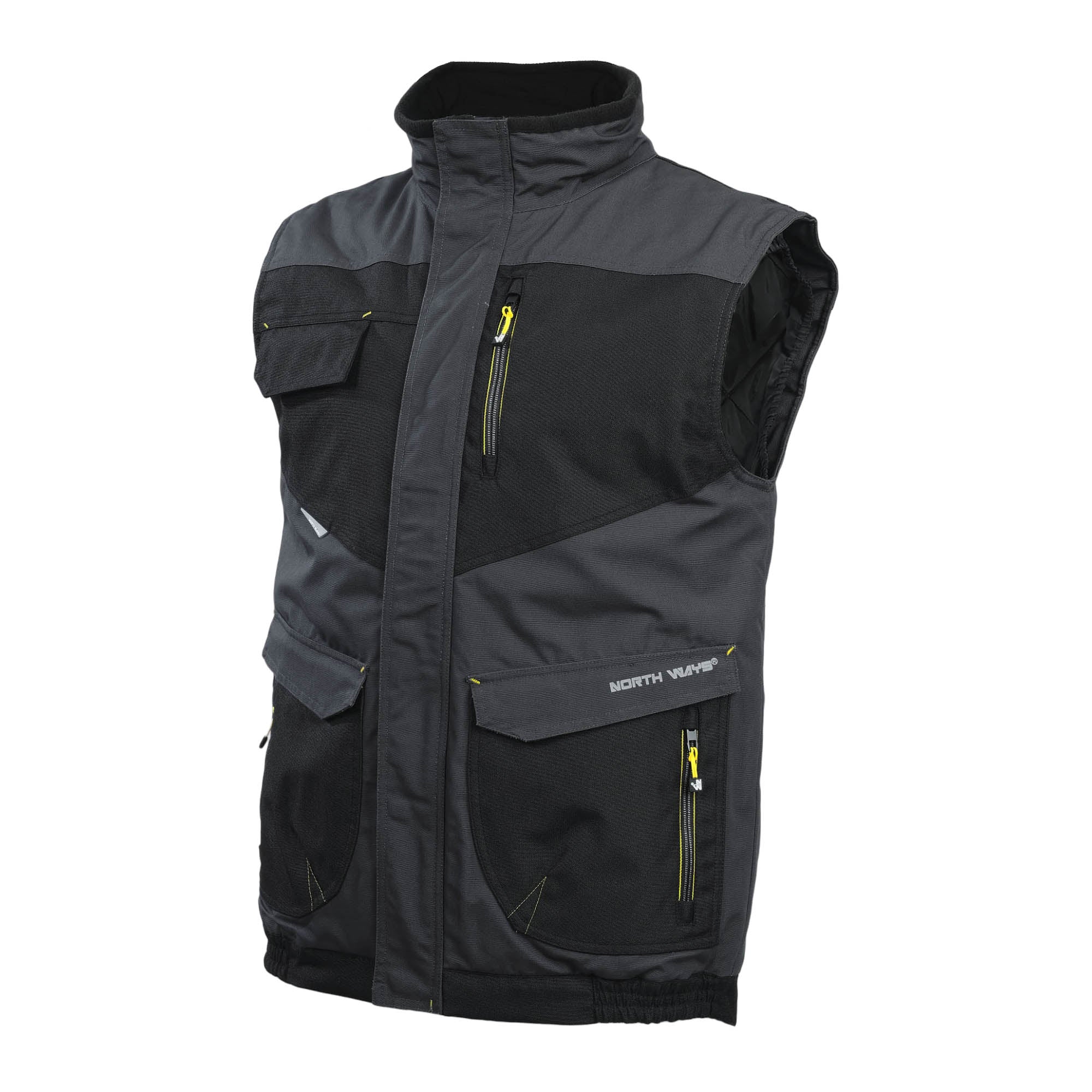 ALI - GILET DE TRAVAIL - 1206 | Gris / Noir