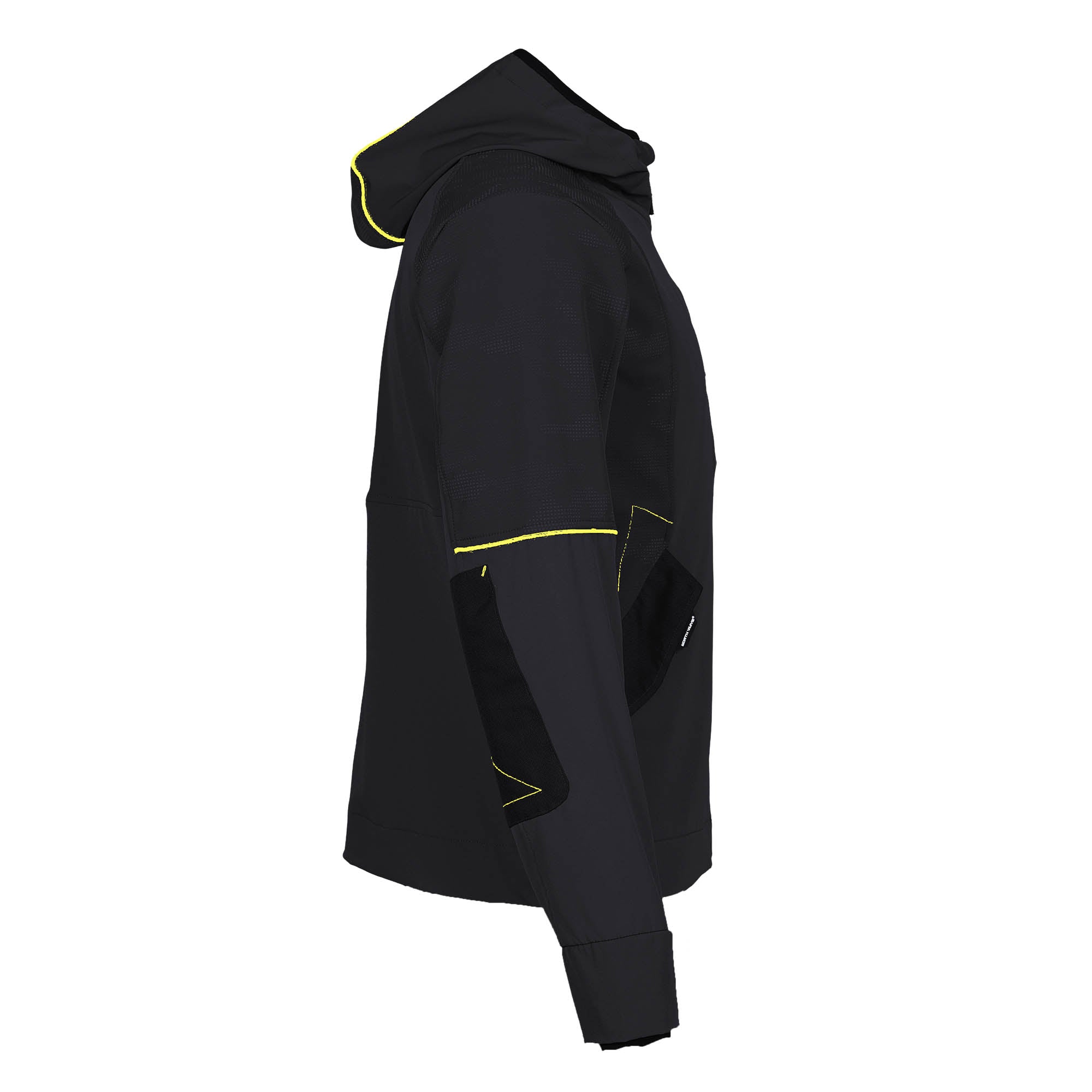 BLOUSON-1253 GUARCIA-WORK | Negro/Amarillo Fluor