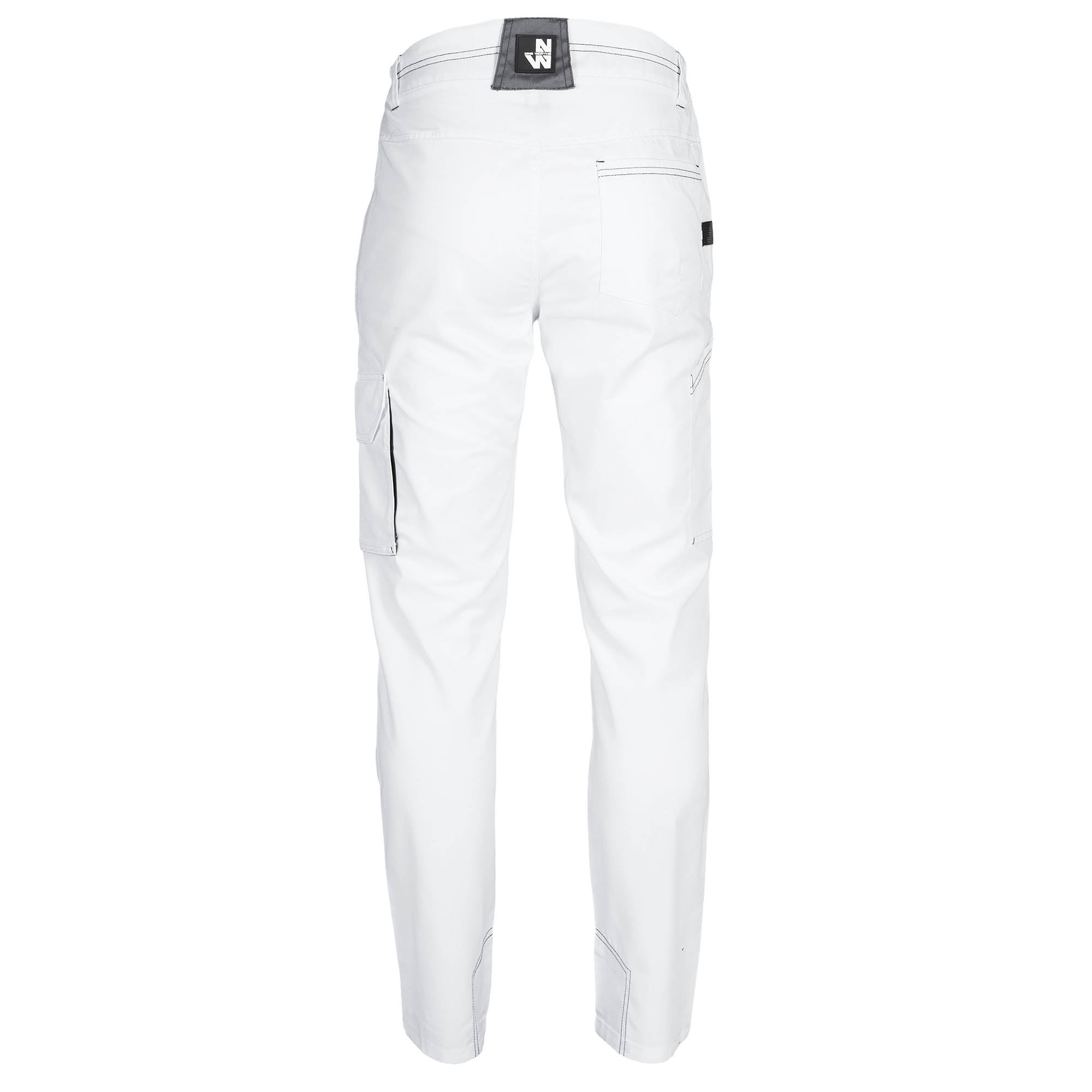 MARLOW - WORK PANTS - 1397 | White grey