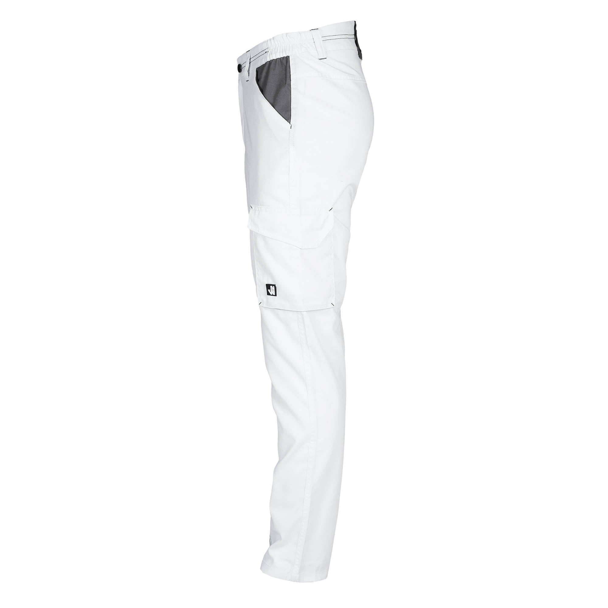 MARLOW - PANTALON DE TRAVAIL - 1397 | Blanc / Gris