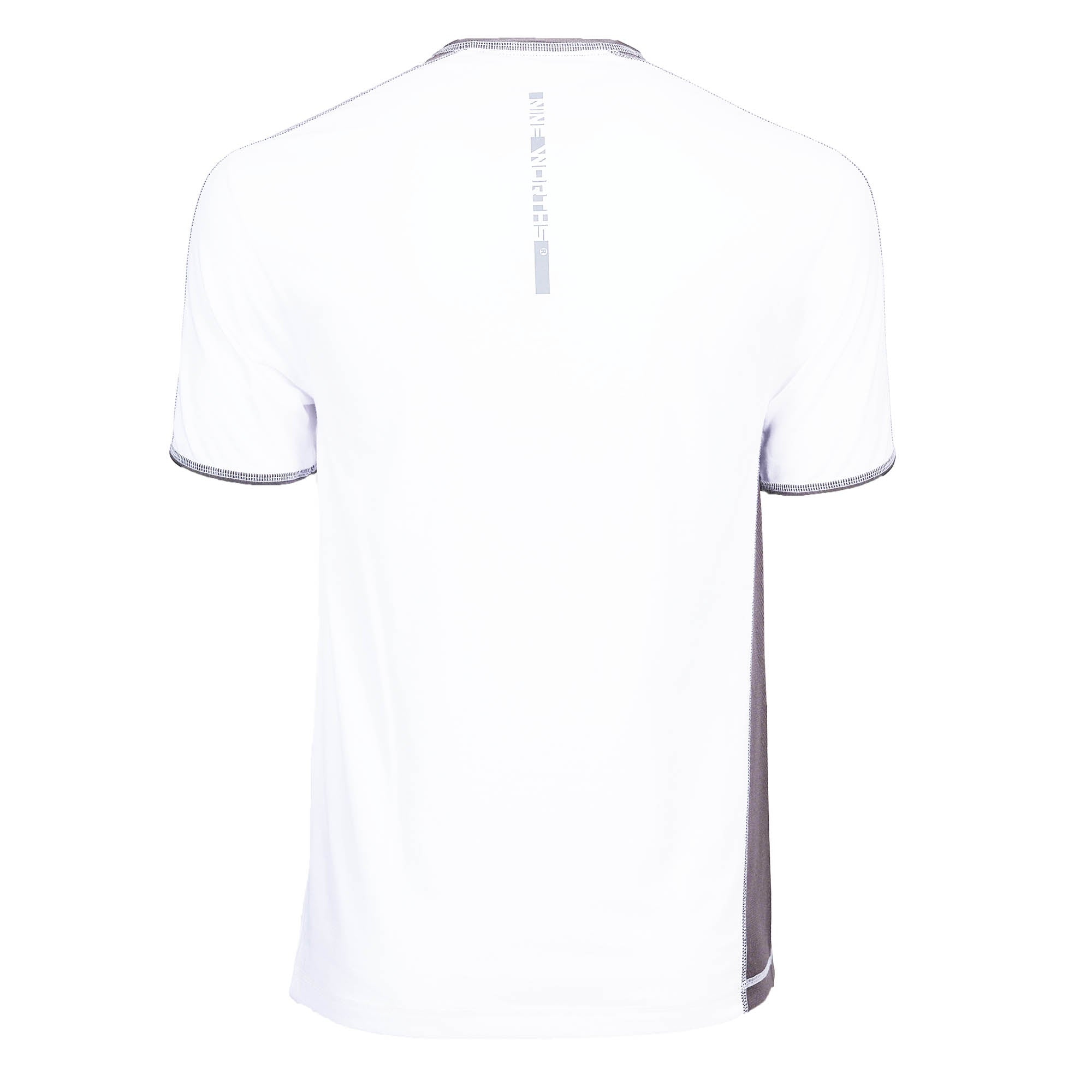 ANDY - T-SHIRT - 1400 | Blanc / Gris