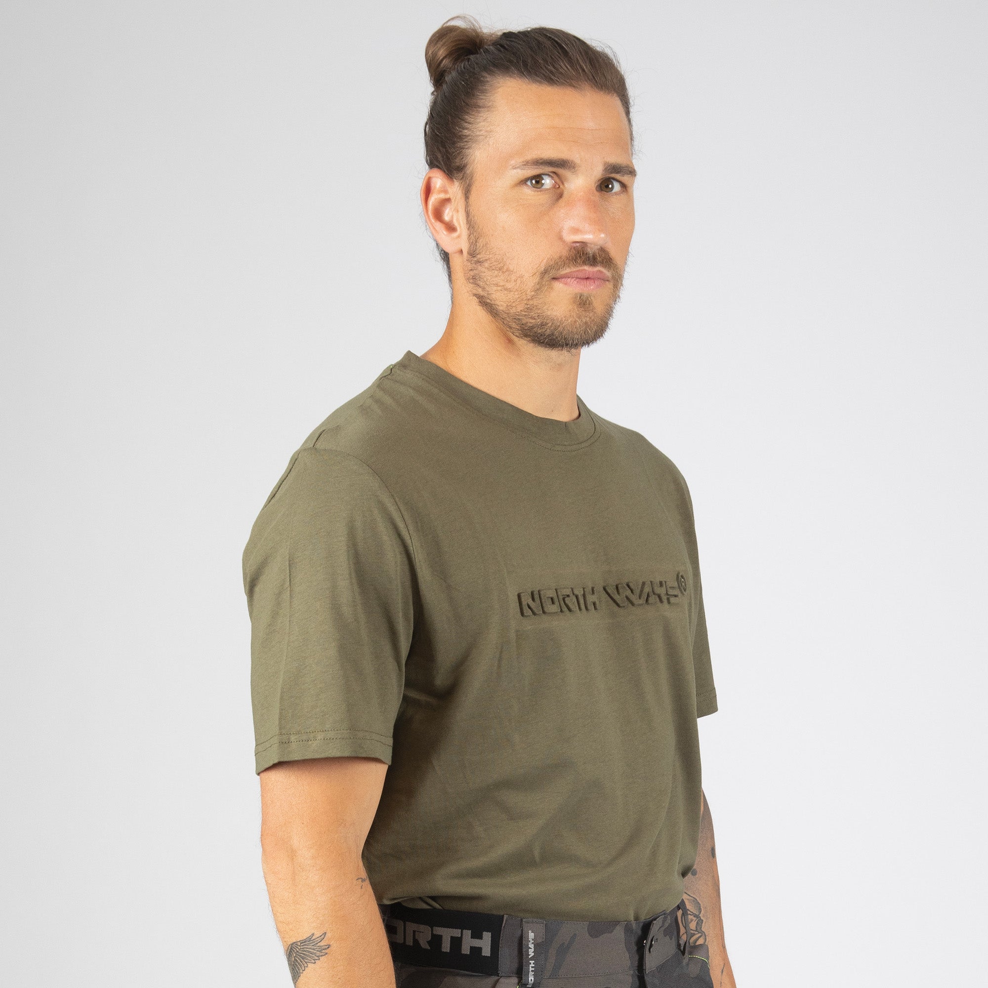 QUENTIN - T-SHIRT MANCHES COURTES DE TRAVAIL - 1407 | Kaki