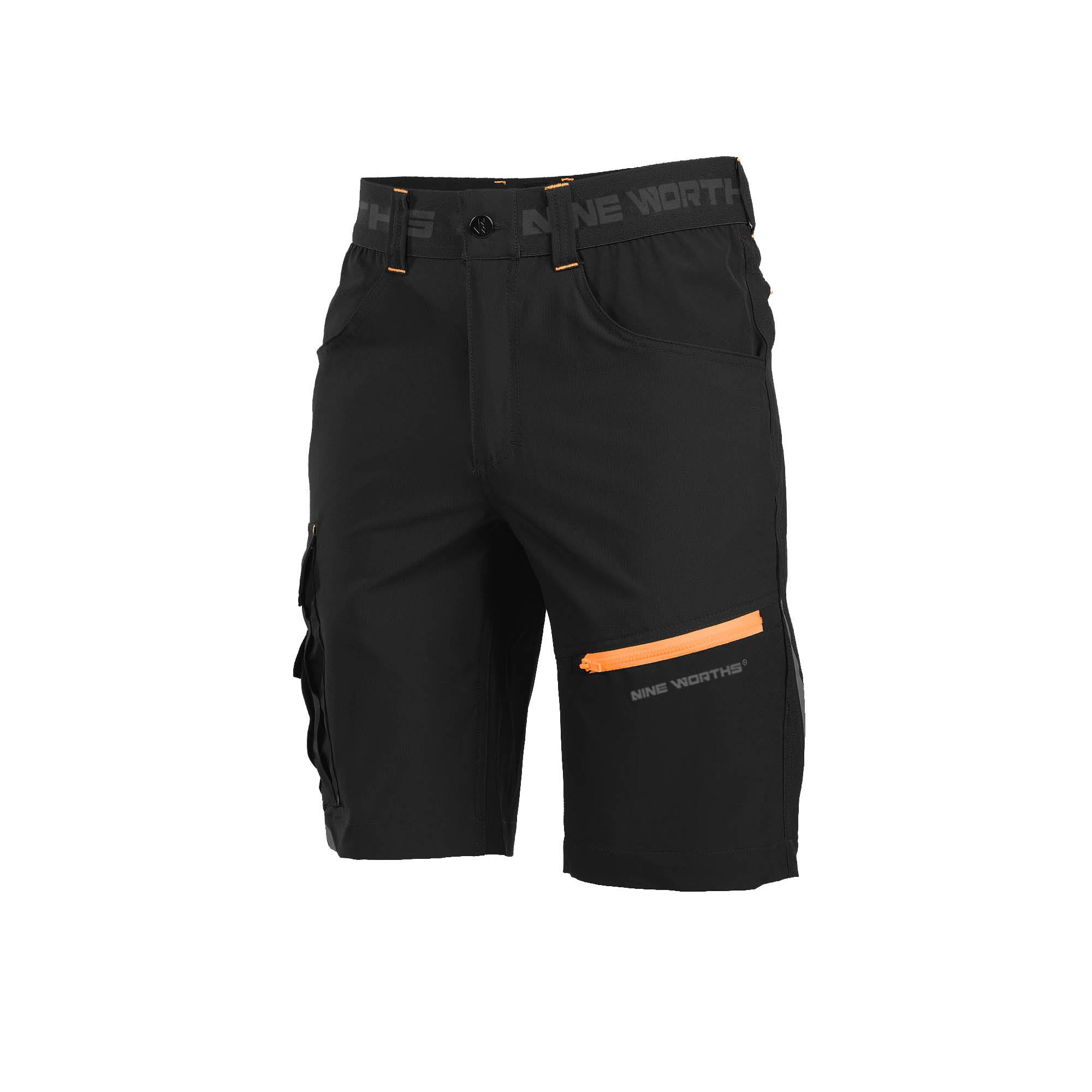 HORN - WORK BERMUDA - 1423 | Black / Orange