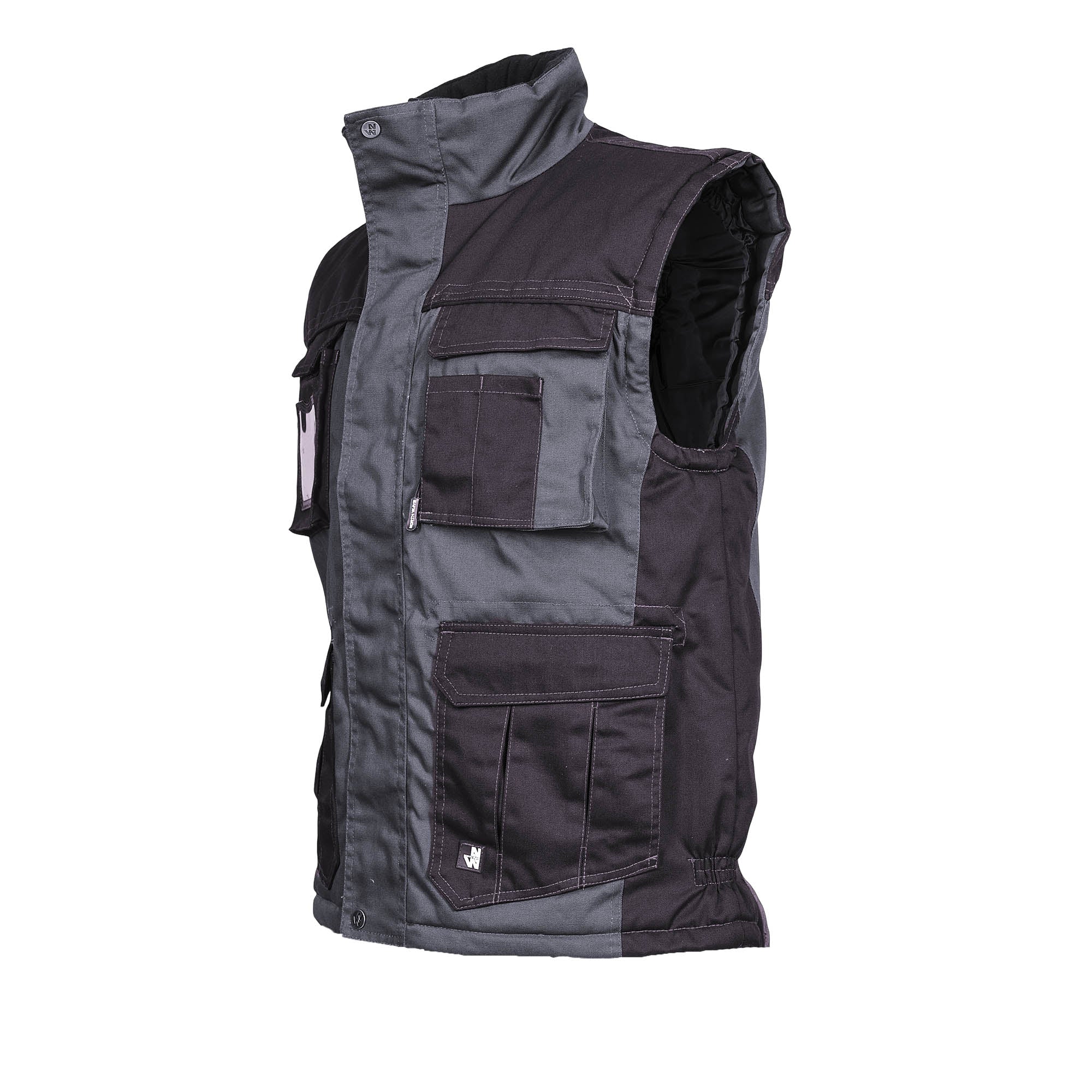 PIATTEC - GILET DE TRAVAIL - 1441 | Gris / Noir