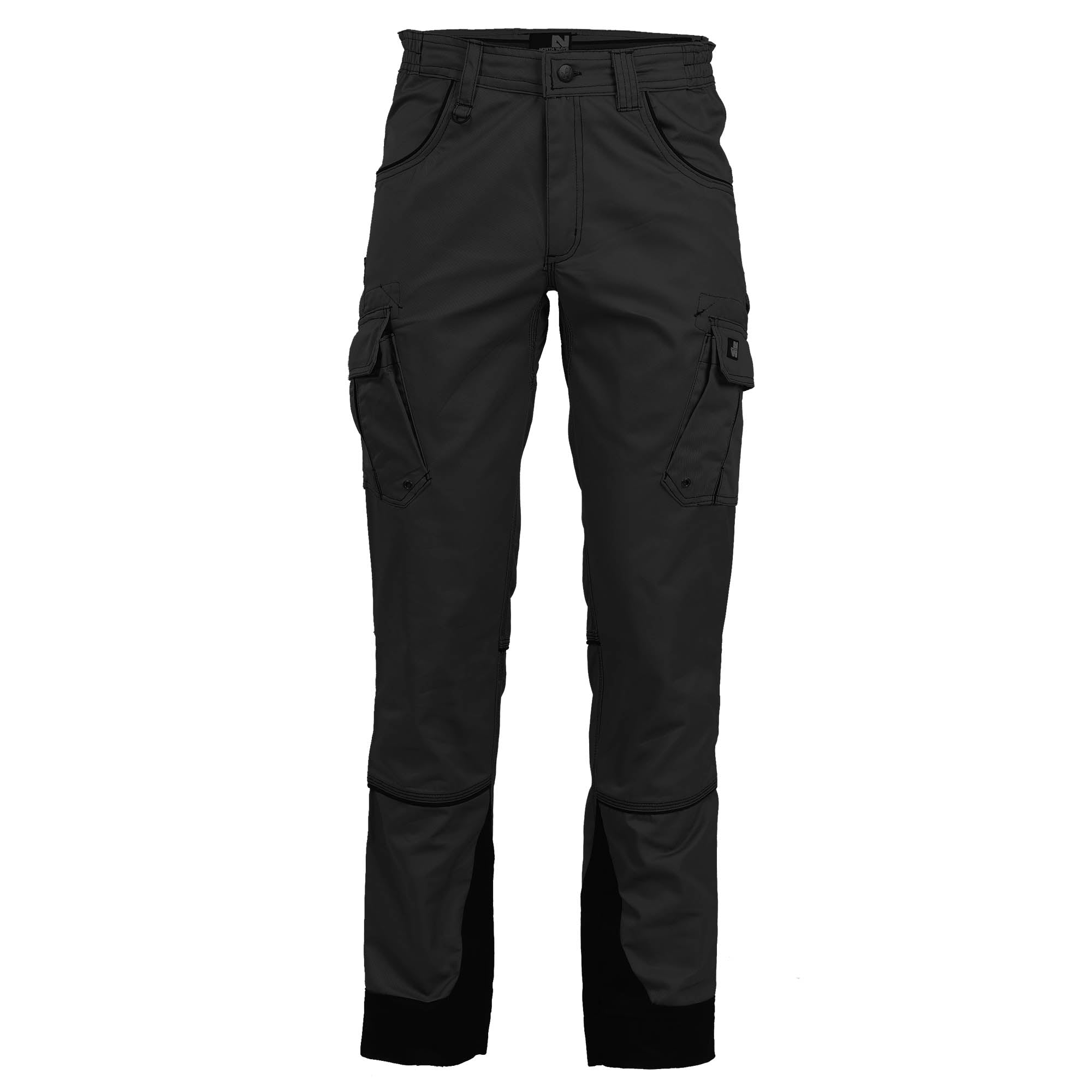 ANTRAS - WORK PANTS - 1443 | Black