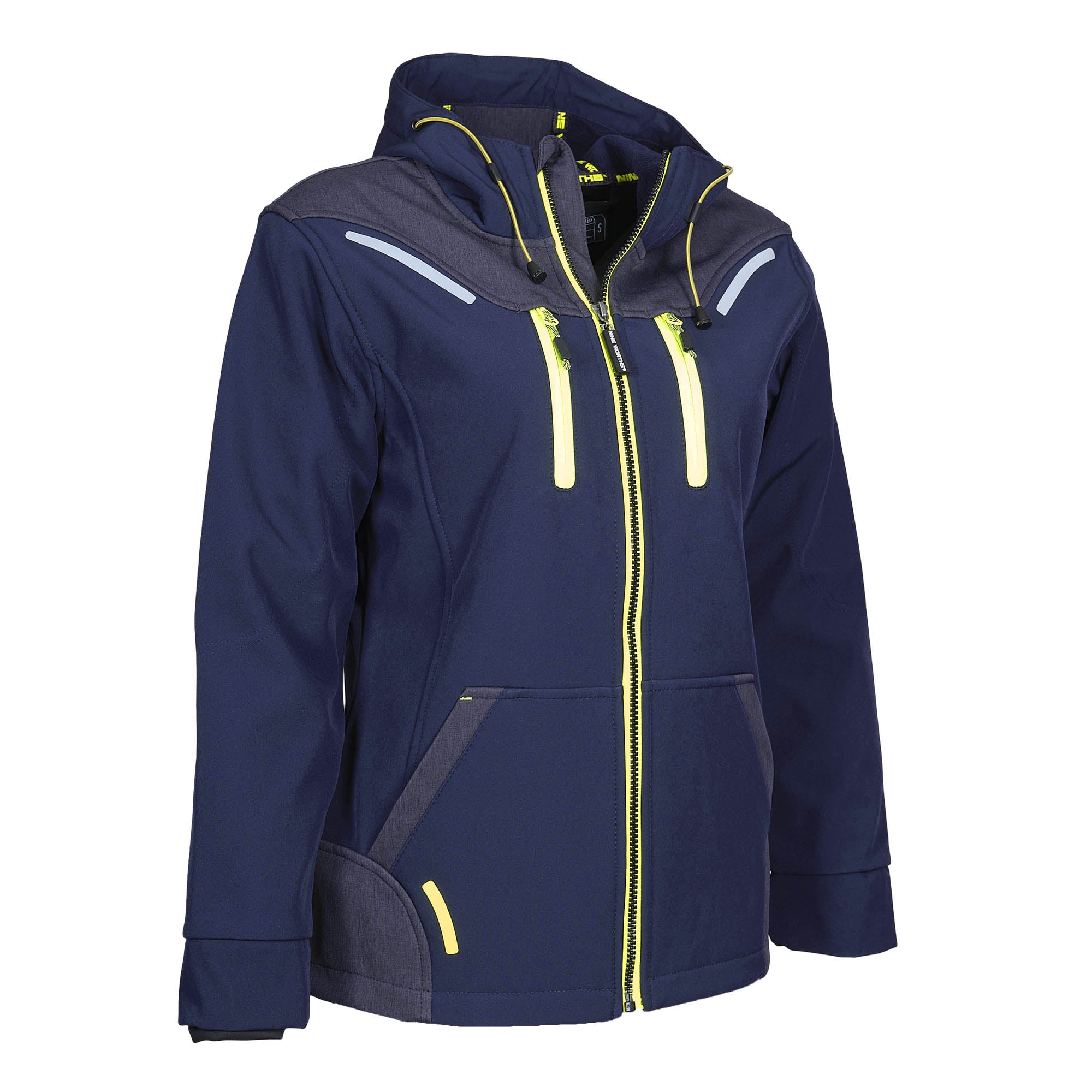 FLORENCE - BLOUSON DE TRAVAIL - 1502 | Marine / Jaune fluo