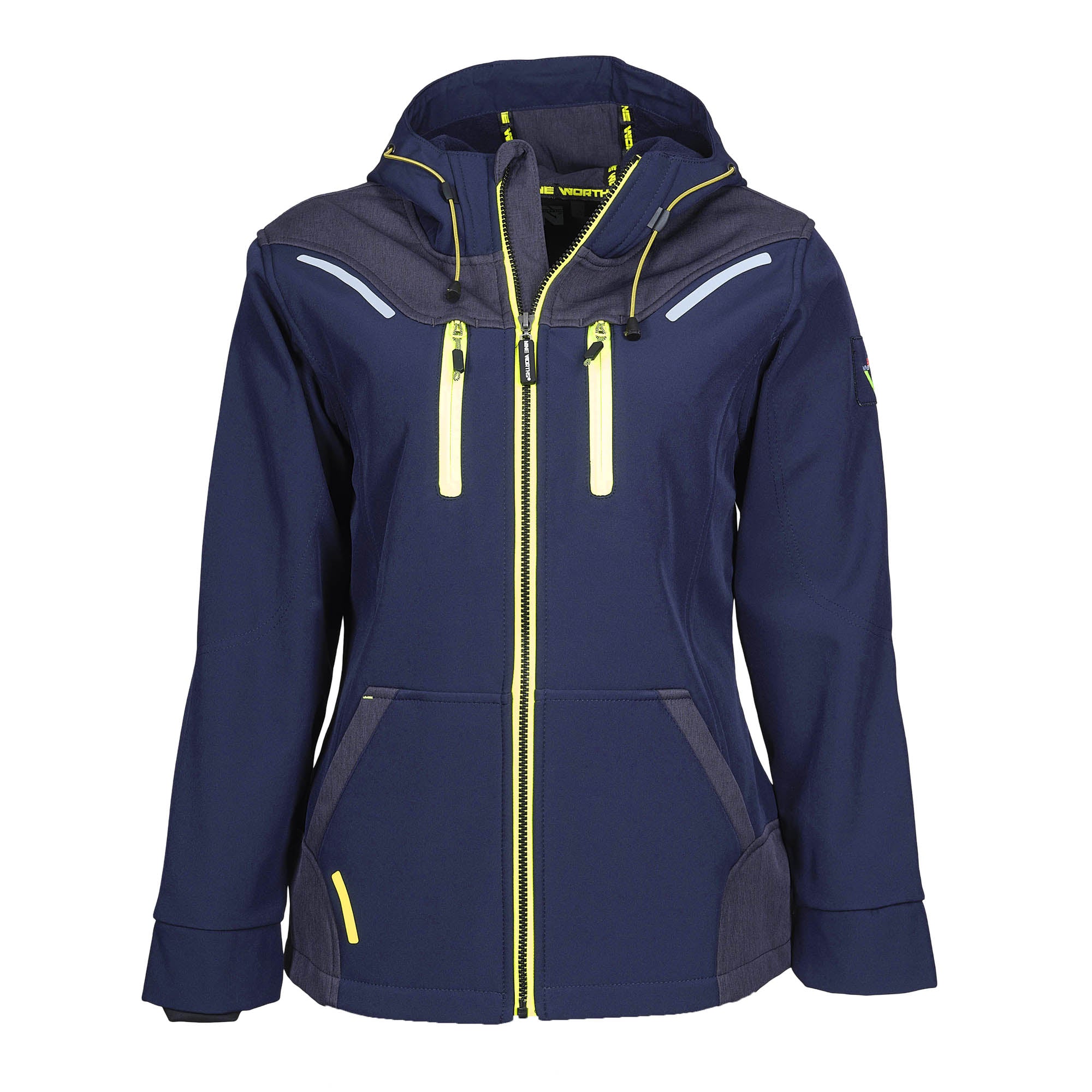 FLORENCE - BLOUSON DE TRAVAIL - 1502 | Marine / Jaune fluo