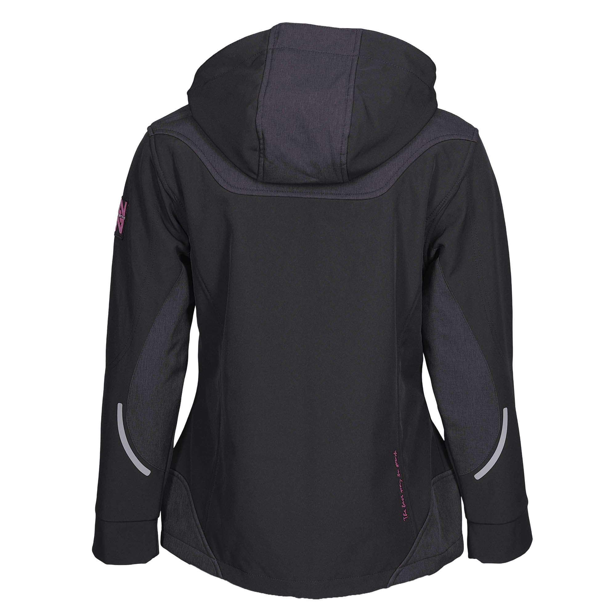 FLORENCE - BLOUSON DE TRAVAIL - 1502 | Noir / Fushia