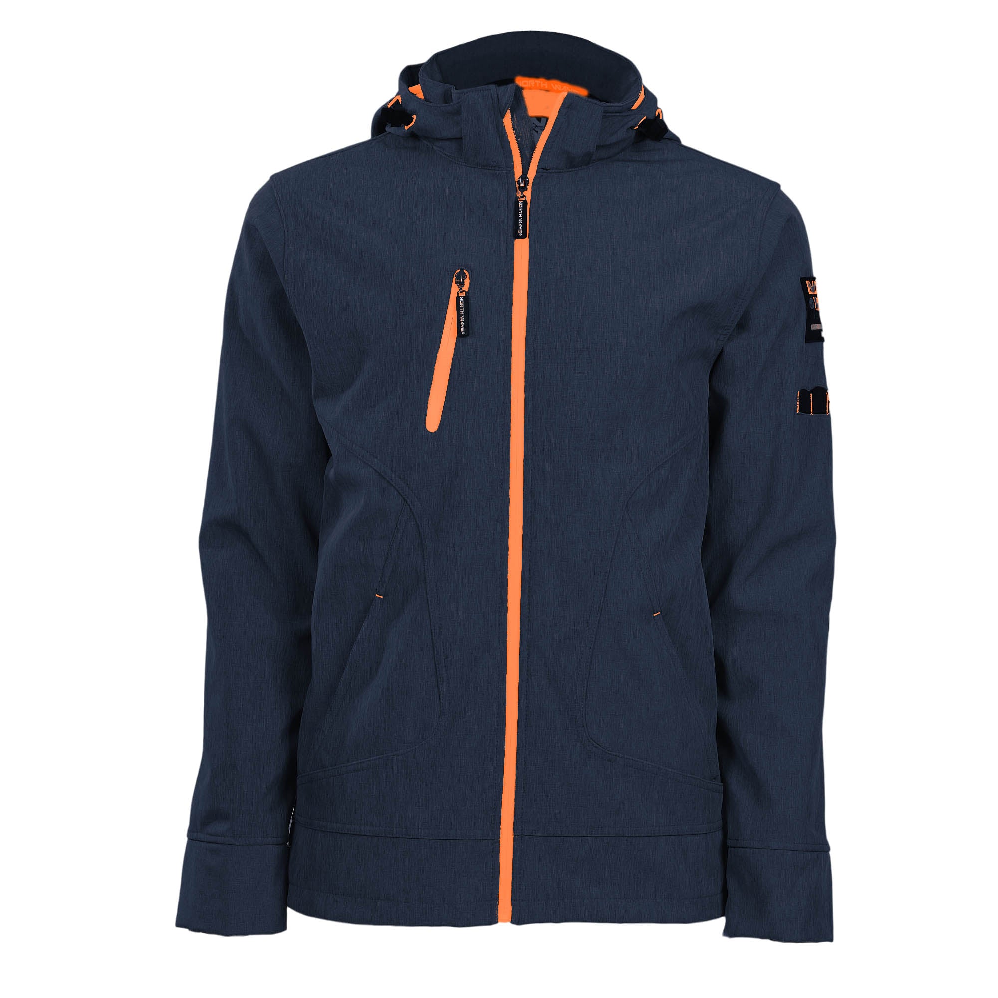 BOREL - BLOUSON DE TRAVAIL - 1511 | Marine / Orange fluo