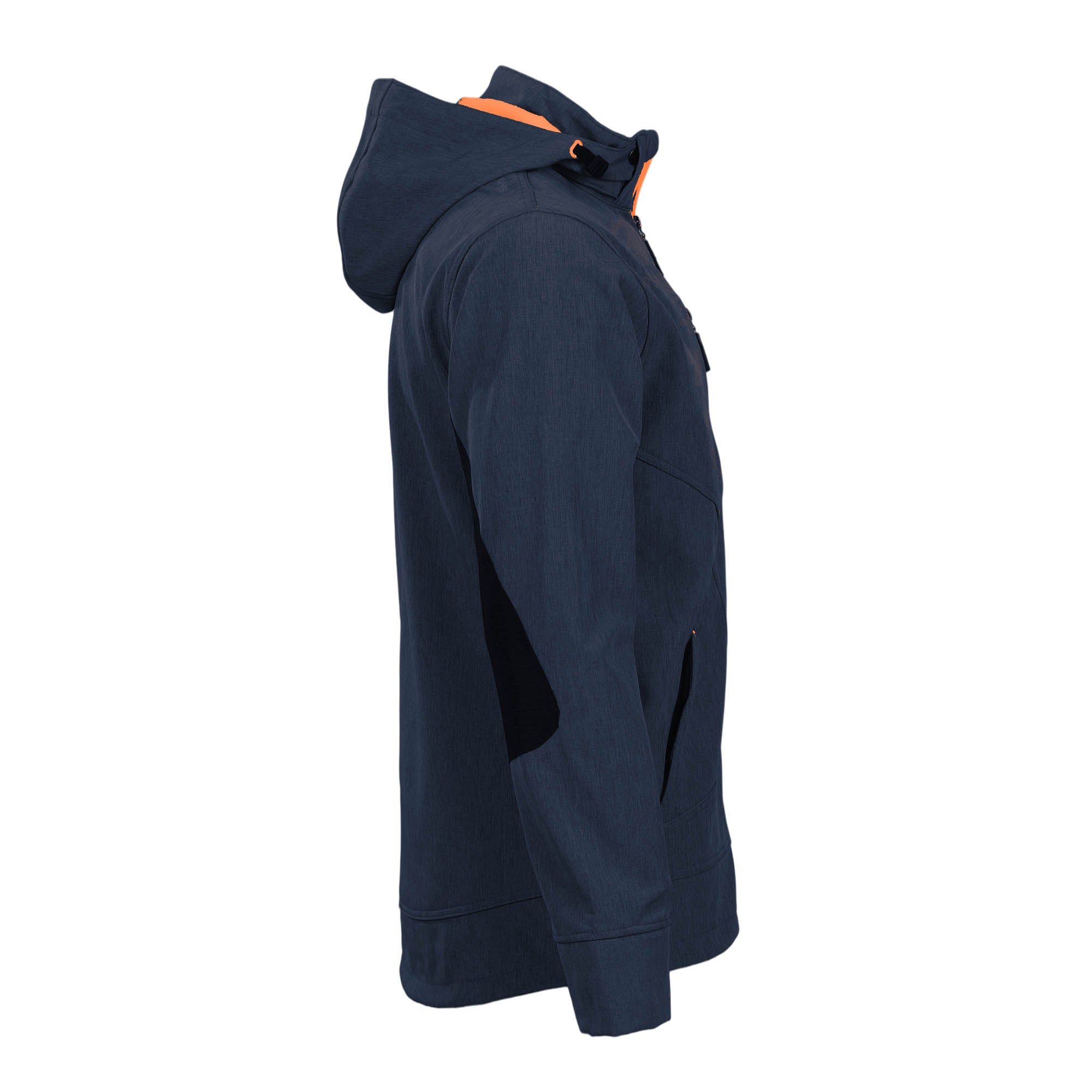 BOREL - ARBEITSJACKE - 1511 | Marineblau / Fluoreszierendes Orange