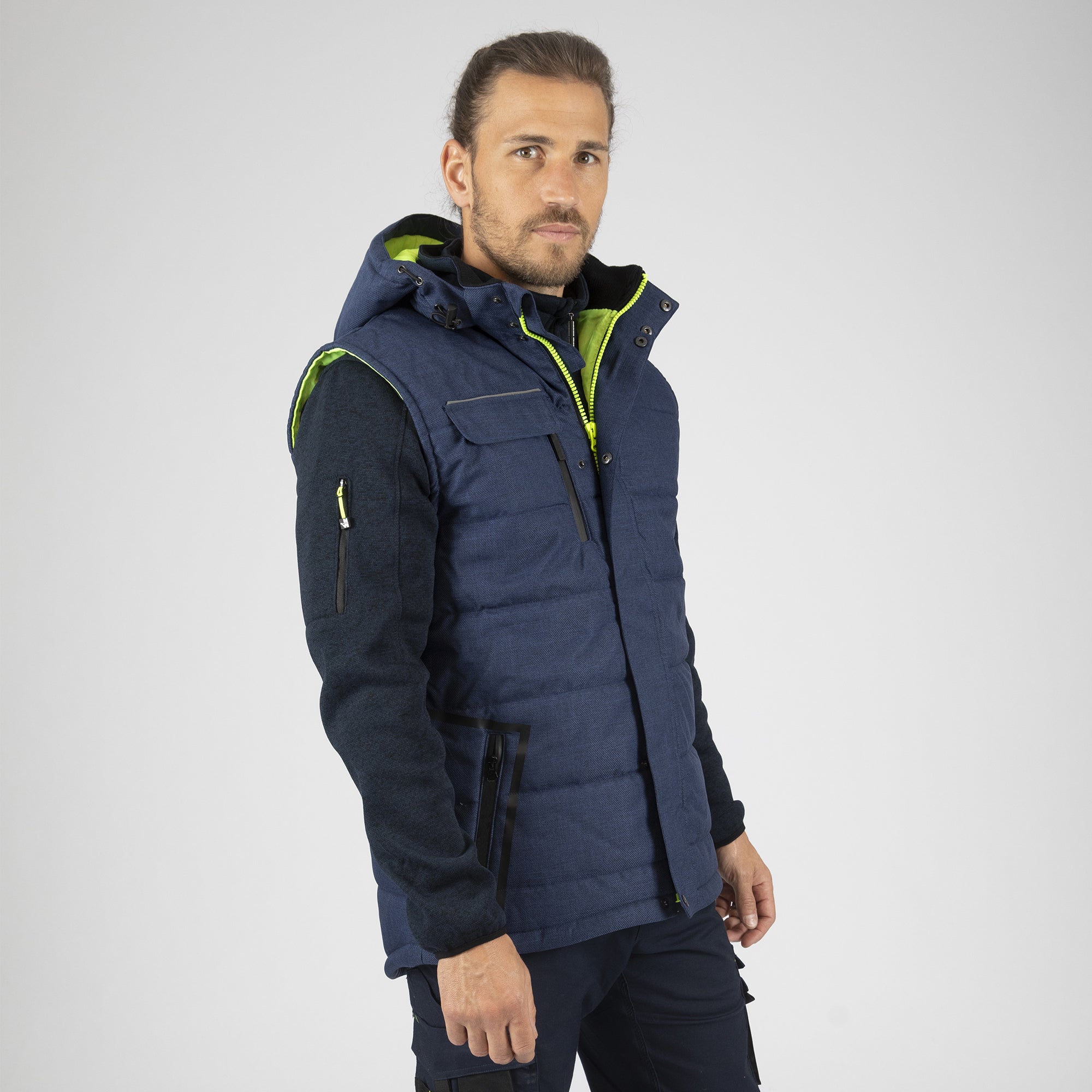 MAXIMY - PARKA OHNE ARBEITSÄRMEL - 1488 | Marine