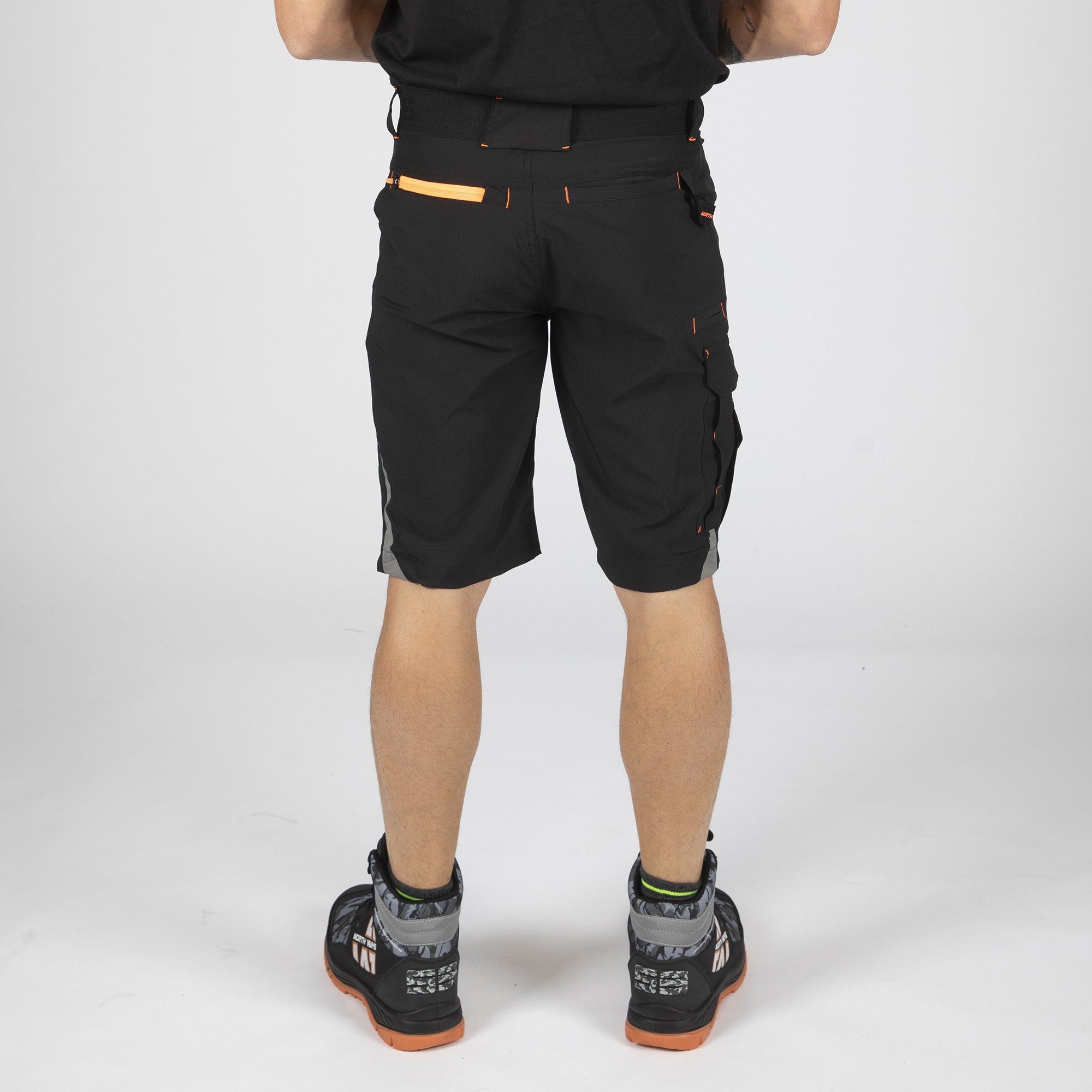 HORN - WORK BERMUDA - 1423 | Black / Orange