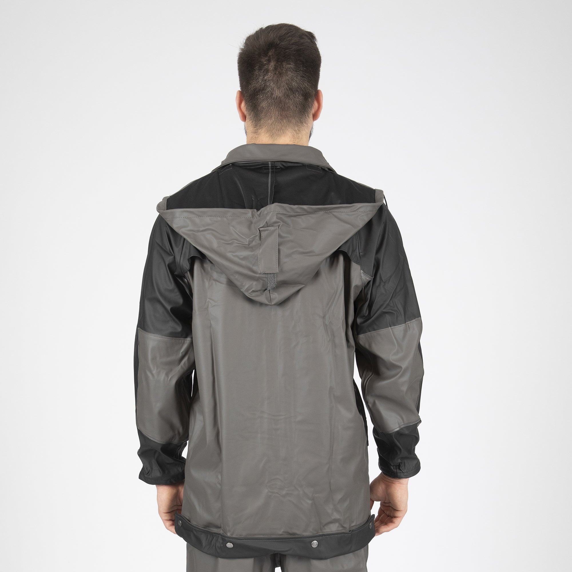 MORAY - VESTE DE PLUIE DE TRAVAIL - 9224 | Gris / Noir