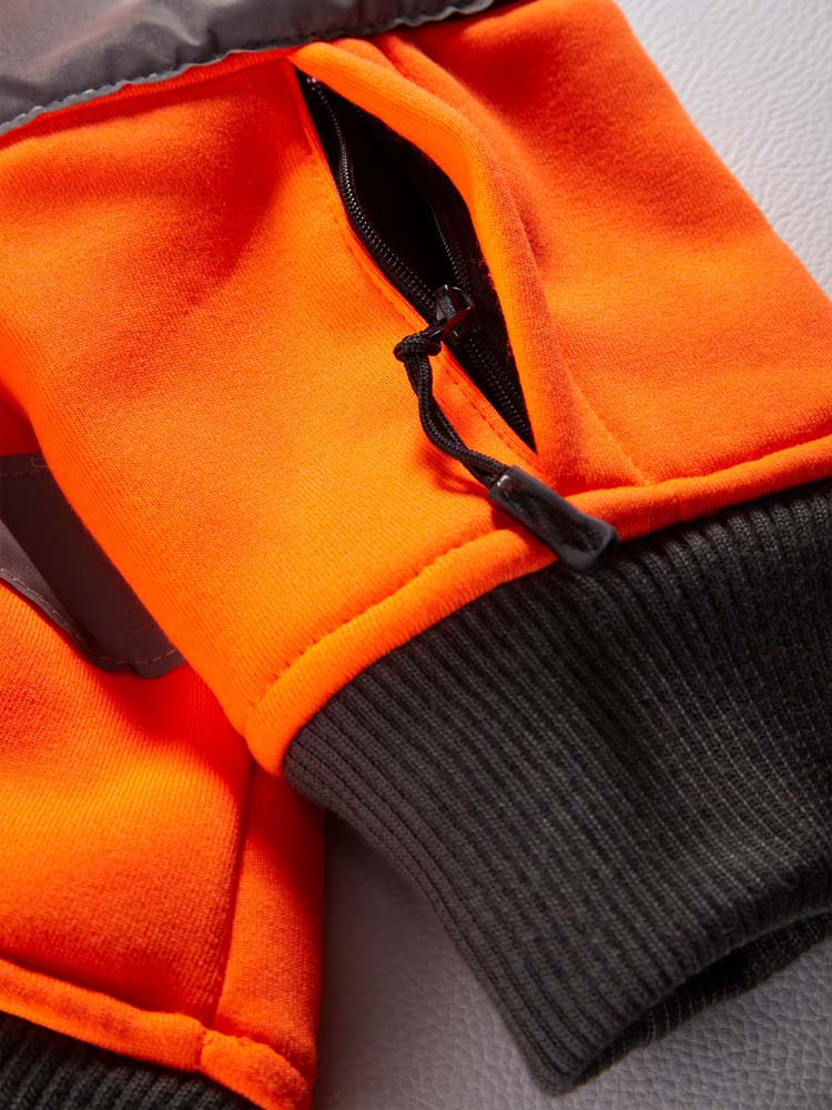 NEON - HV WORK SWEATSHIRT - 1222 | Neon orange