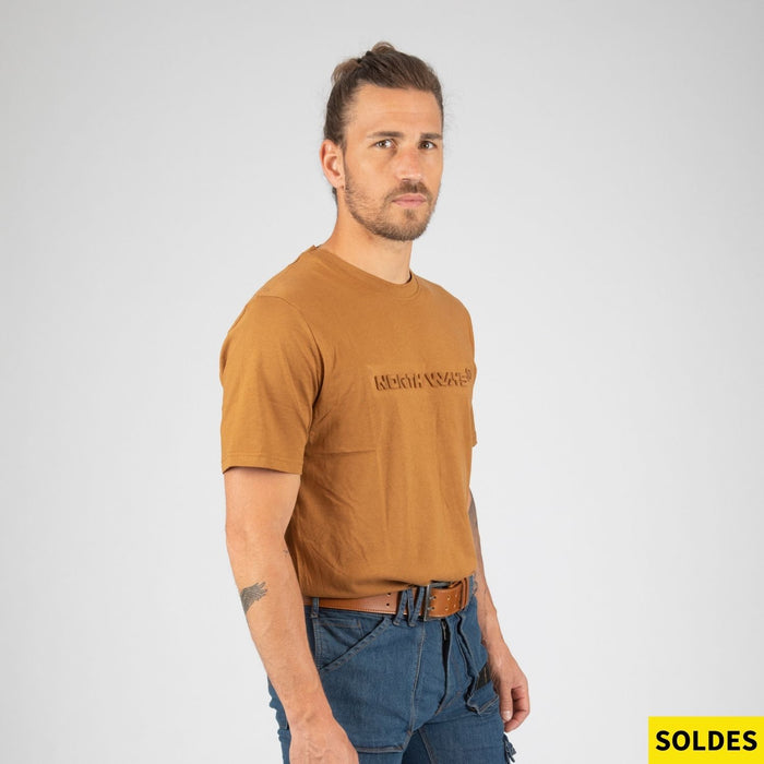 QUENTIN - T-SHIRT MANCHES COURTES DE TRAVAIL - 1407 | Camel