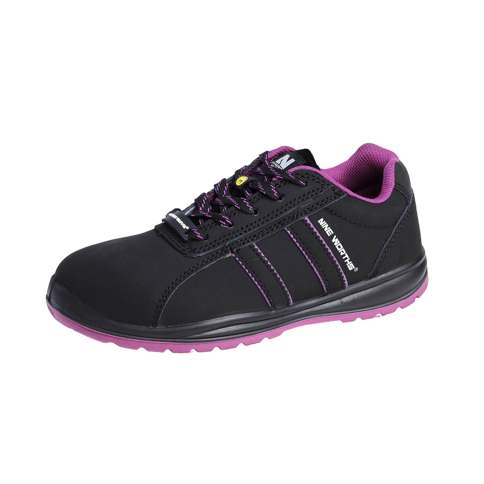 ALIZEE - LOW SAFETY SHOES - 7011 | Black