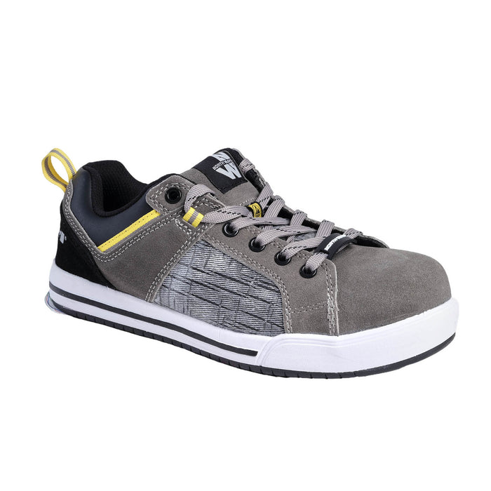 PARKER - LOW SAFETY SHOES - 7035 | Dark grey