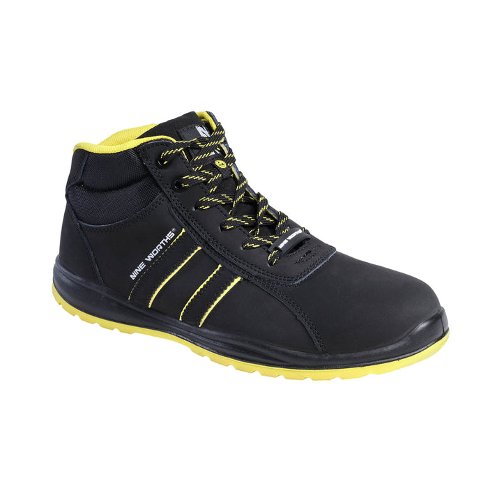 TYSON - HIGH-TOP SAFETY SHOES - 7038 | Black