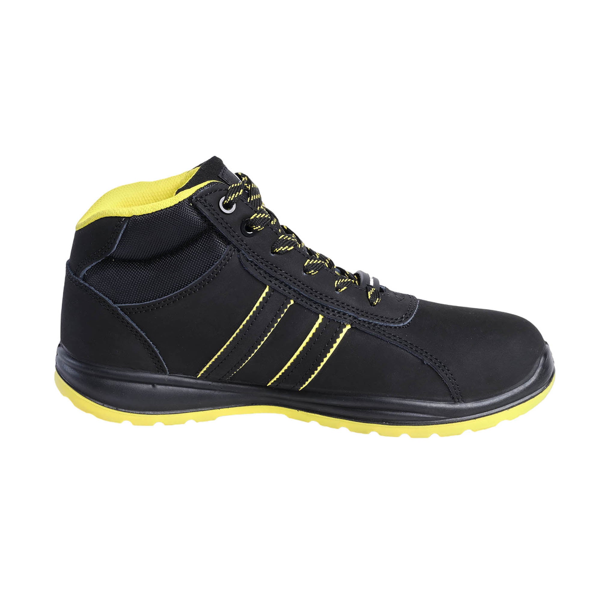 TYSON - HIGH-TOP SAFETY SHOES - 7038 | Black