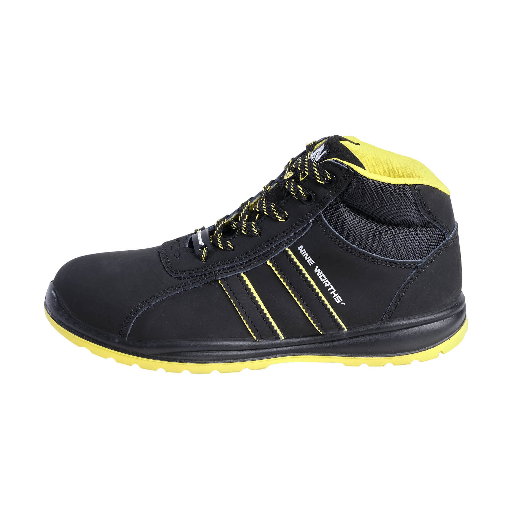 TYSON - HIGH-TOP SAFETY SHOES - 7038 | Black