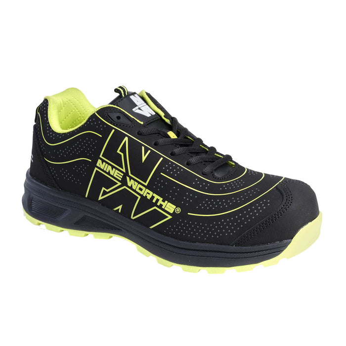 SPILL - LOW SAFETY SHOES - 7045 | Black / Fluorescent yellow