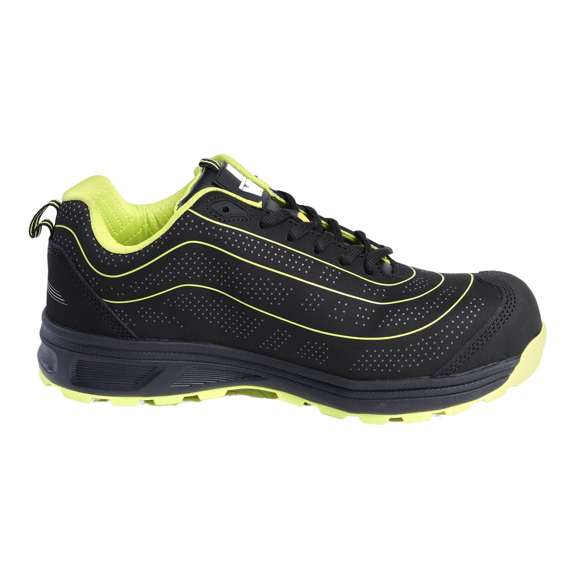 SPILL - CHAUSSURES BASSES DE SECURITE - 7045 | Noir / Jaune fluo