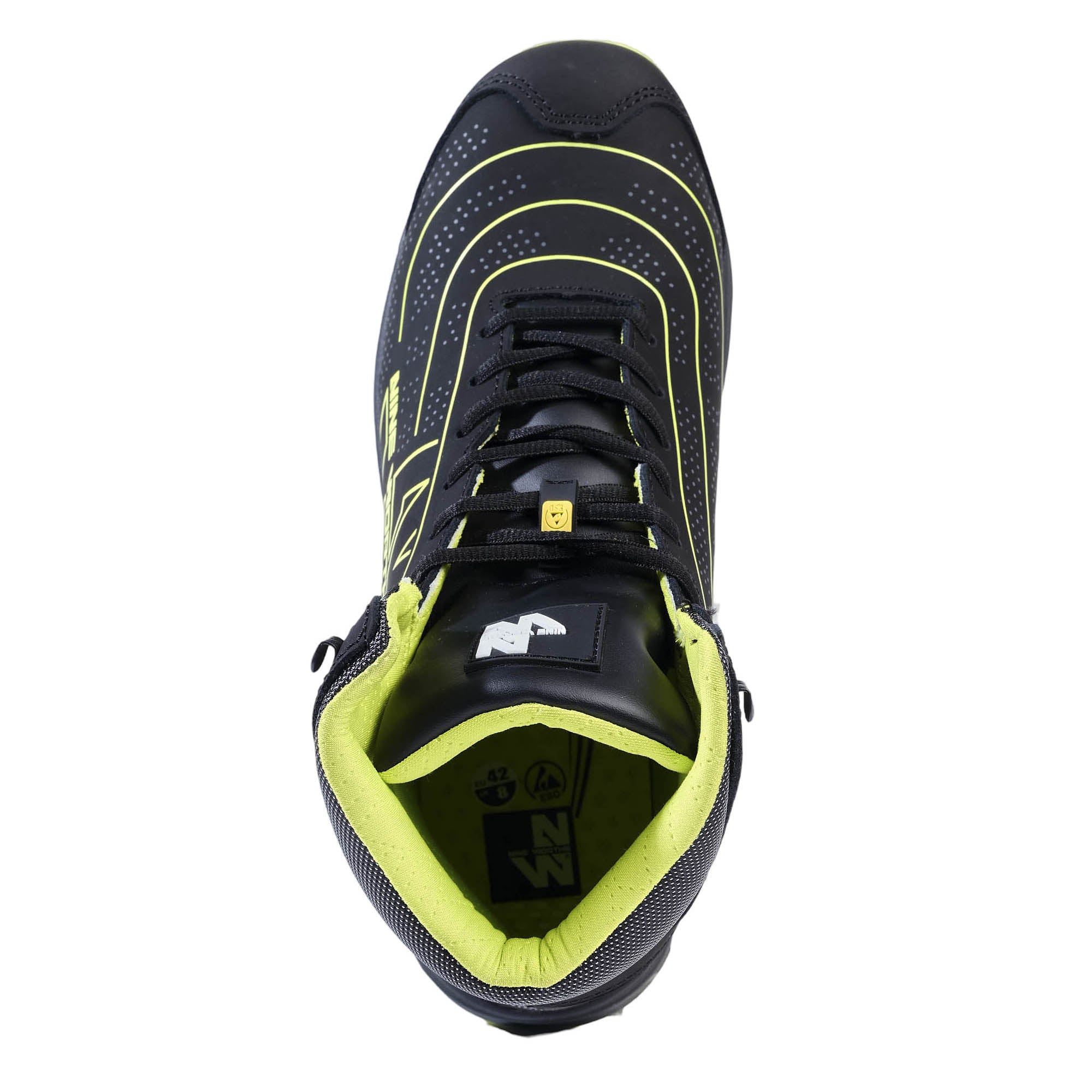 STRIKE - CHAUSSURES MONTANTES DE SECURITE - 7046 | Noir / Jaune fluo