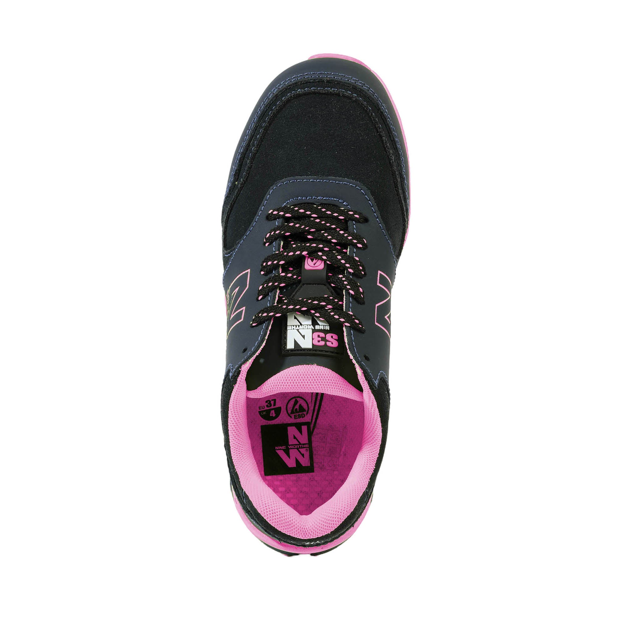 SHELLY - CHAUSSURES BASSES DE SECURITE - 7064 | Noir / Fushia