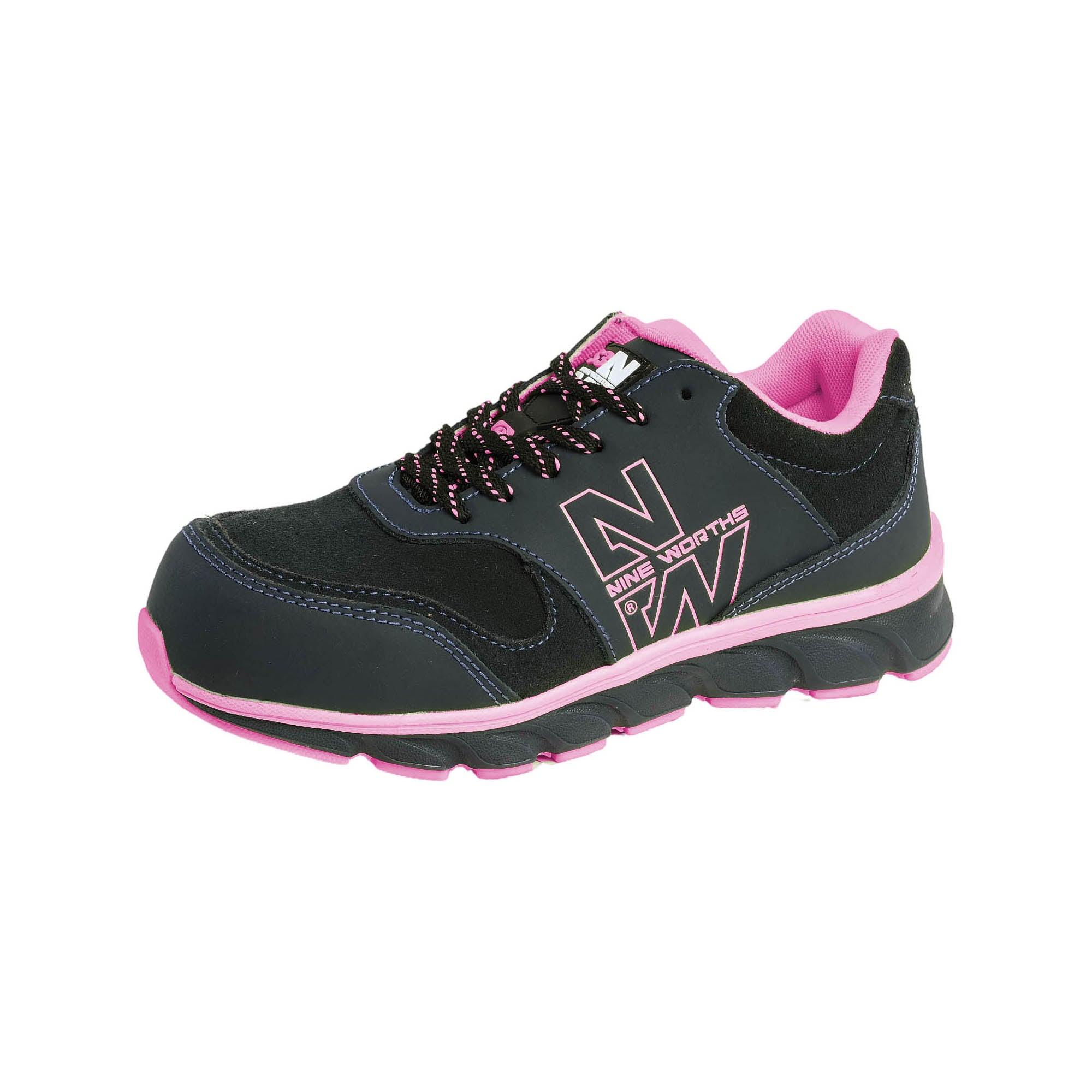 SHELLY - CHAUSSURES BASSES DE SECURITE - 7064 | Noir / Fushia