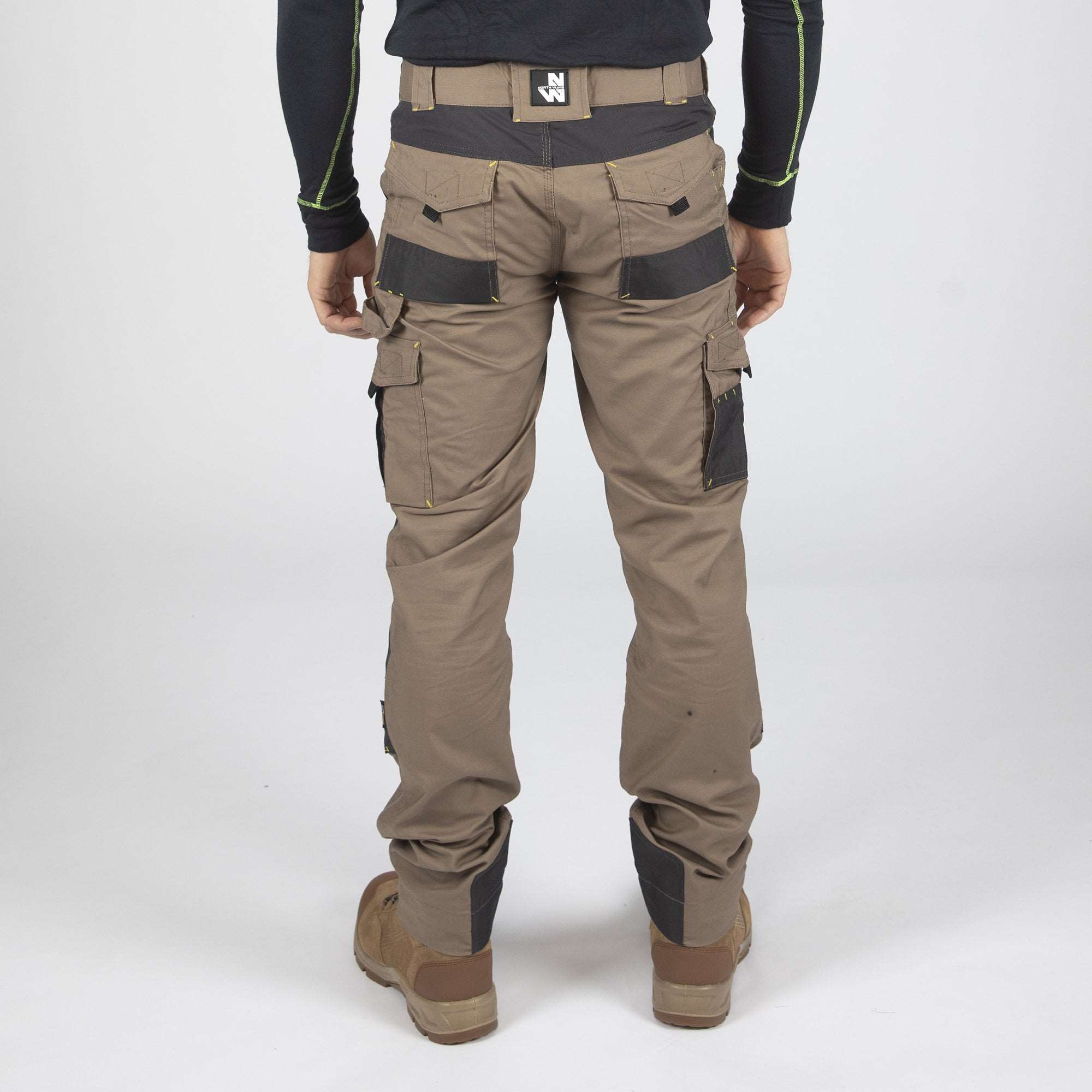 ADAM - PANTALON DE TRAVAIL - 1204 | Brun / Anthracite